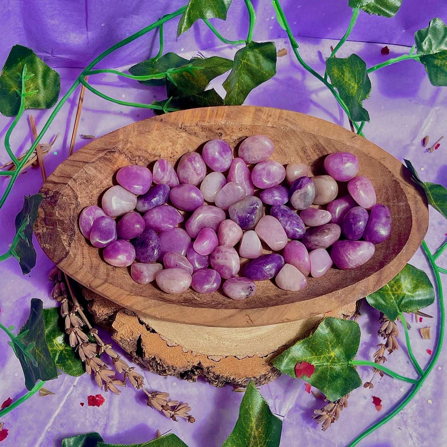 lepidolite tumble mini