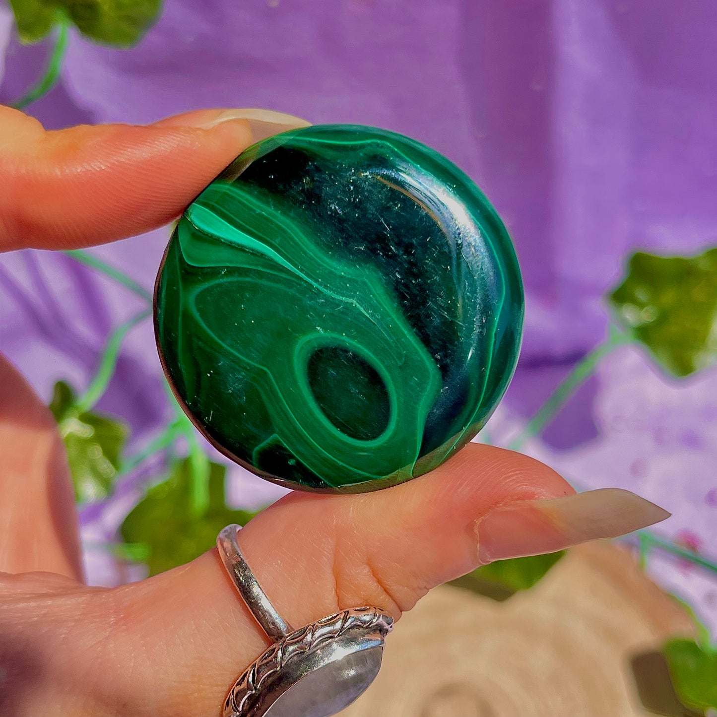 malachite disc D