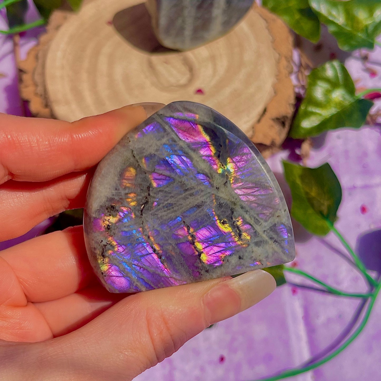 labradorite freeform xs ~ intuitively chosen