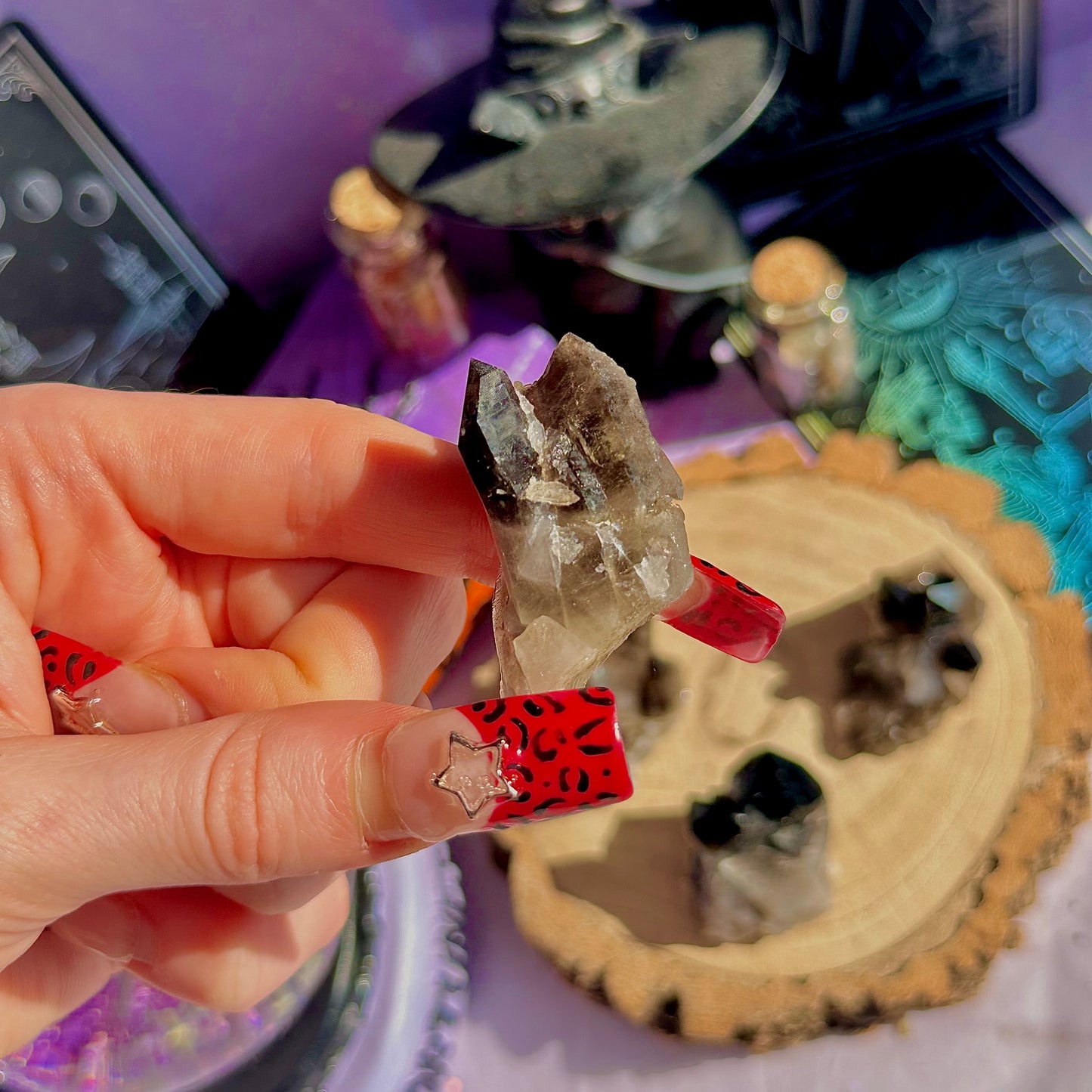 smoky quartz clusters ~ choose your own