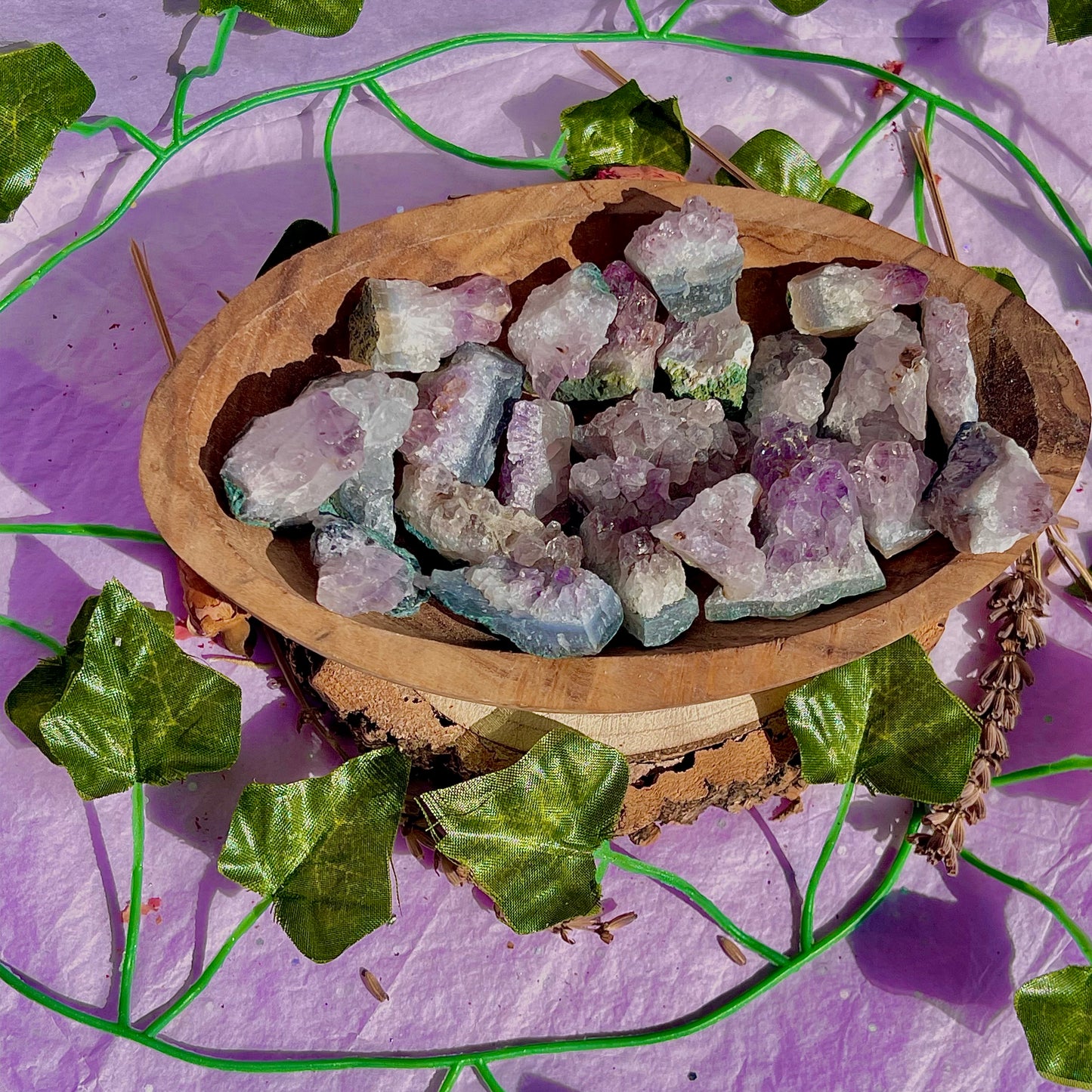 raw/rough amethyst clusters mini (xxs, xs, s)