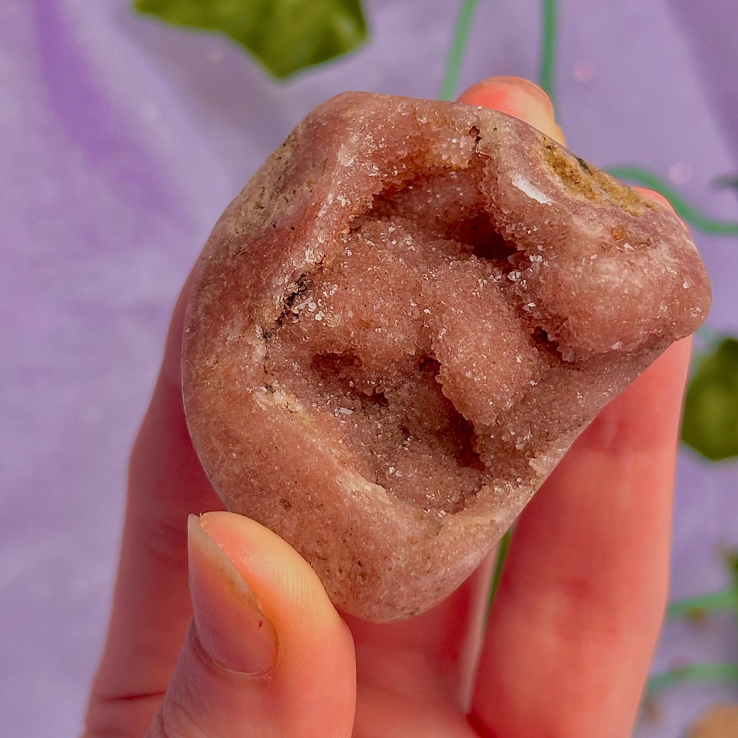 pink amethyst pieces ~ choose your own