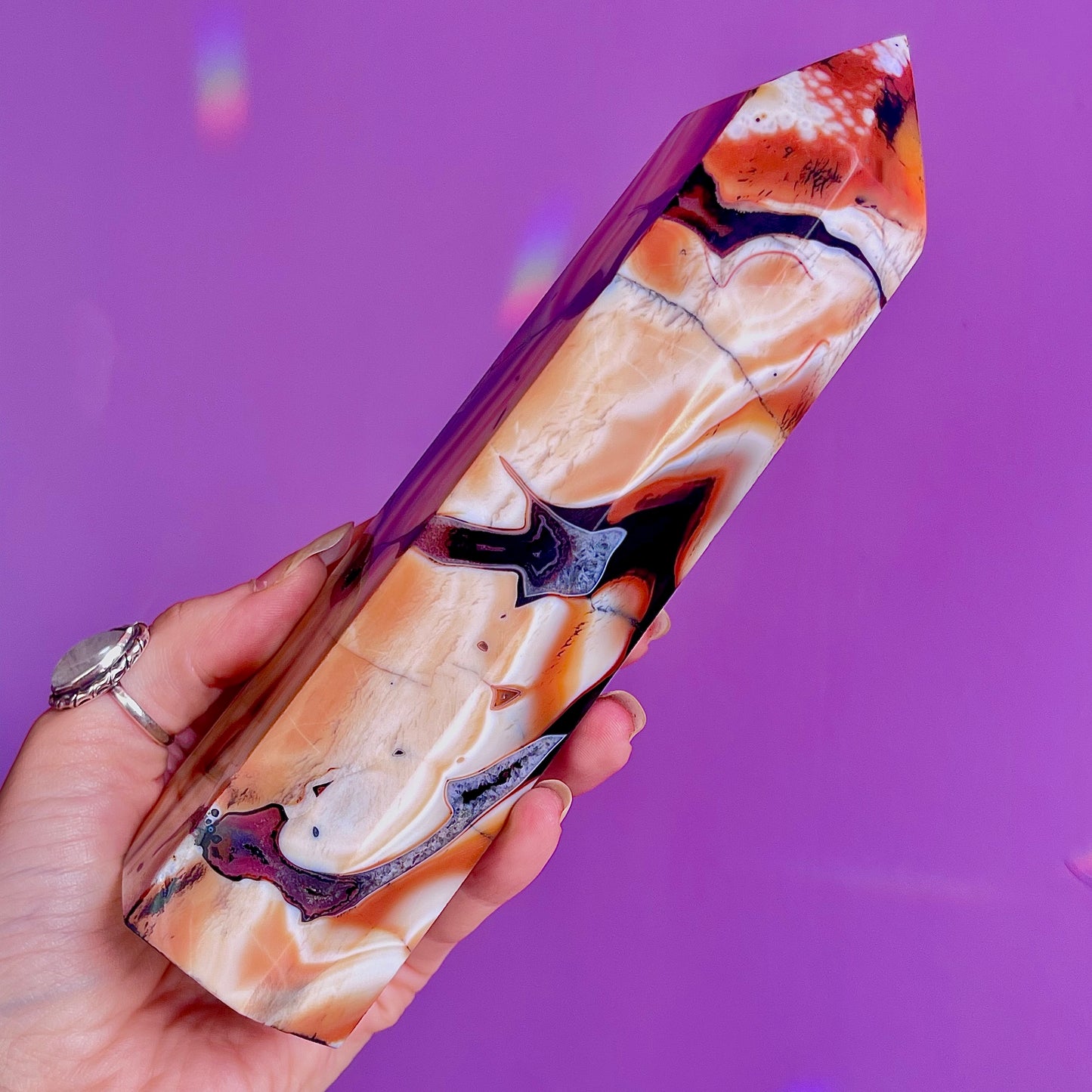 sardonyx agate tower