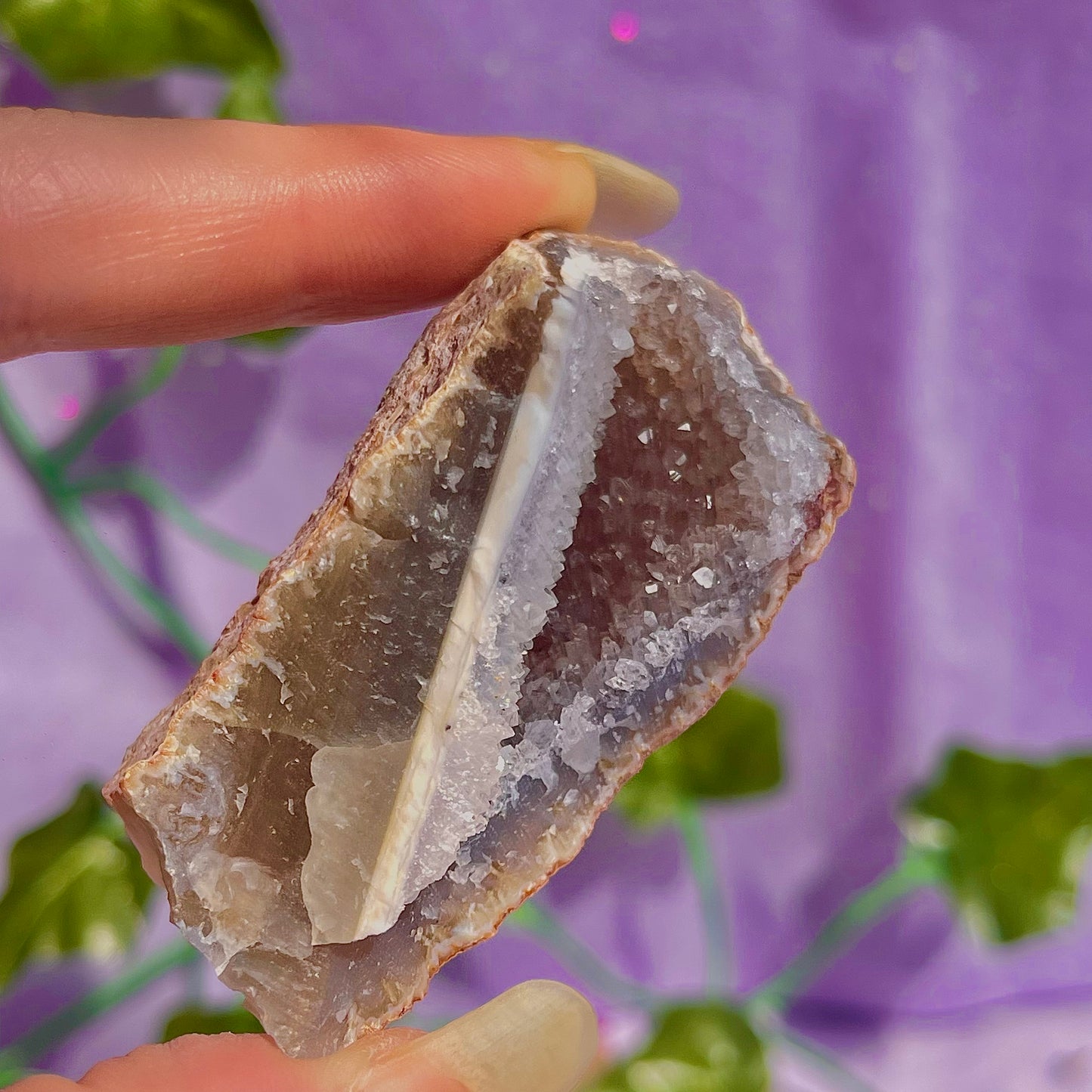 druzy agate geodes E1-3