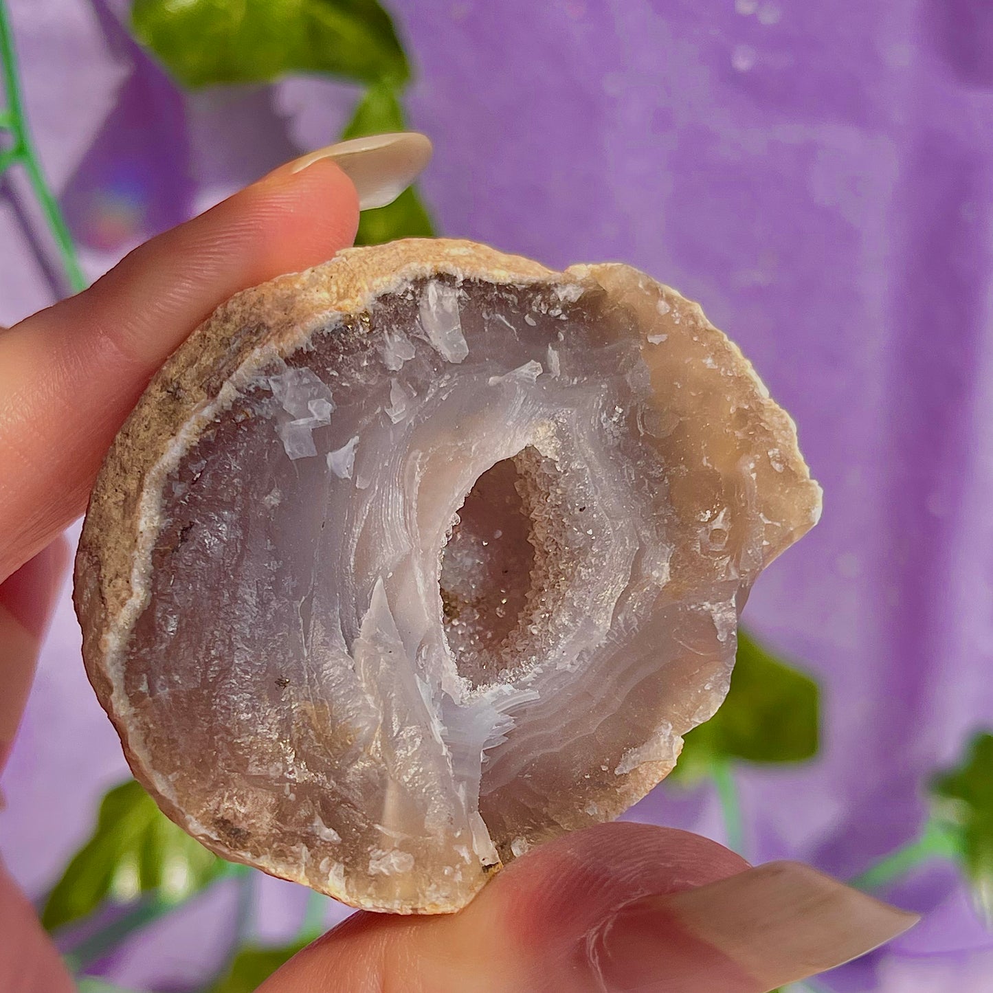 druzy agate geodes D1-5