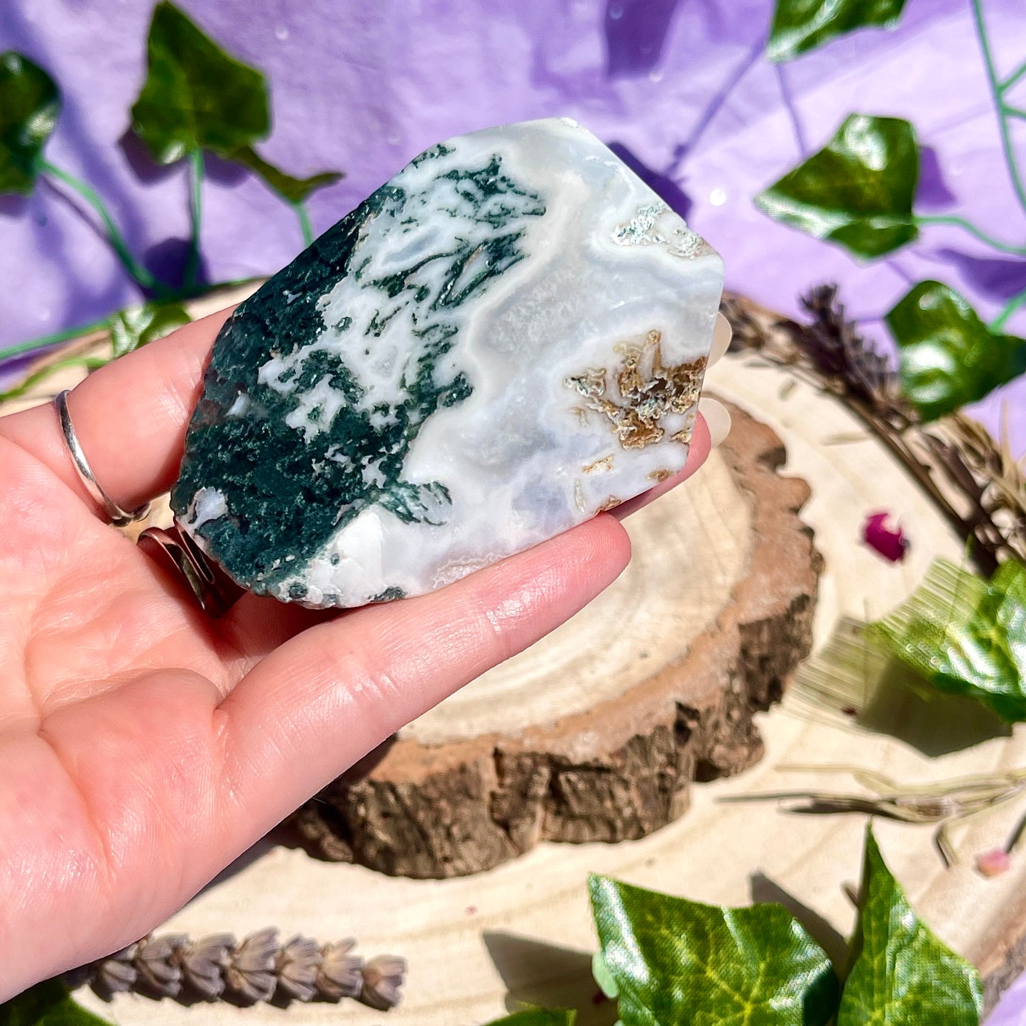moss agate freeform b