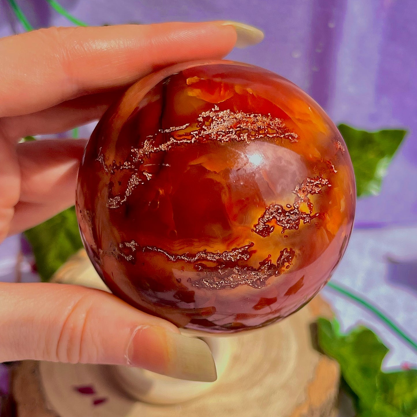 carnelian sphere A