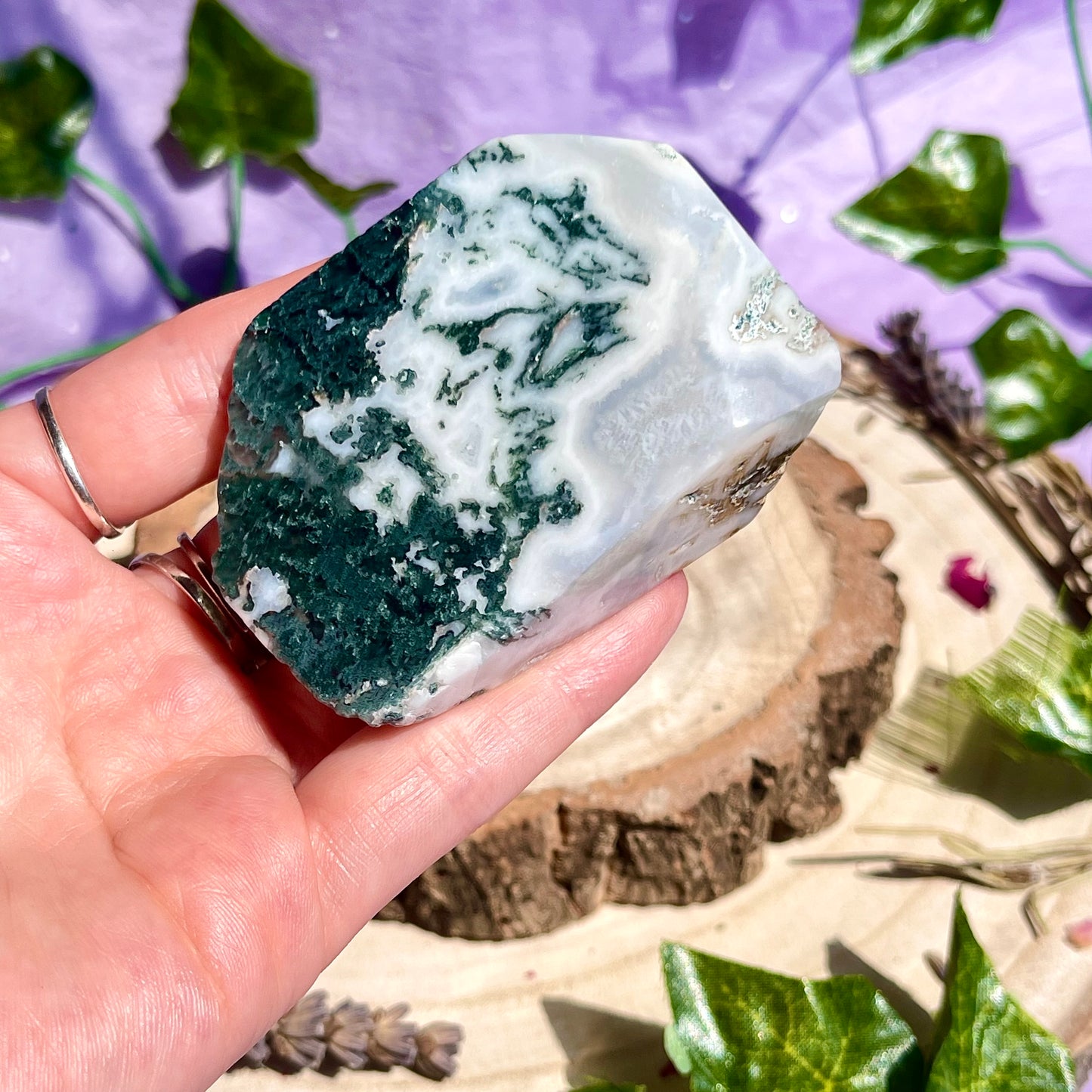 moss agate freeform b