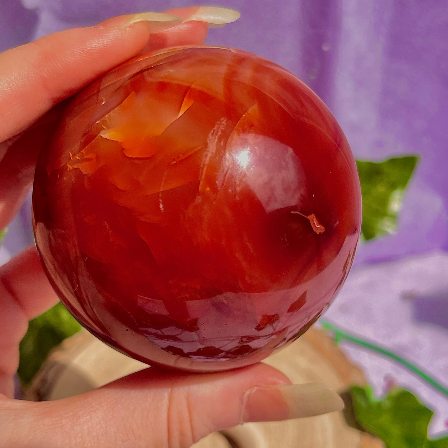 carnelian sphere B