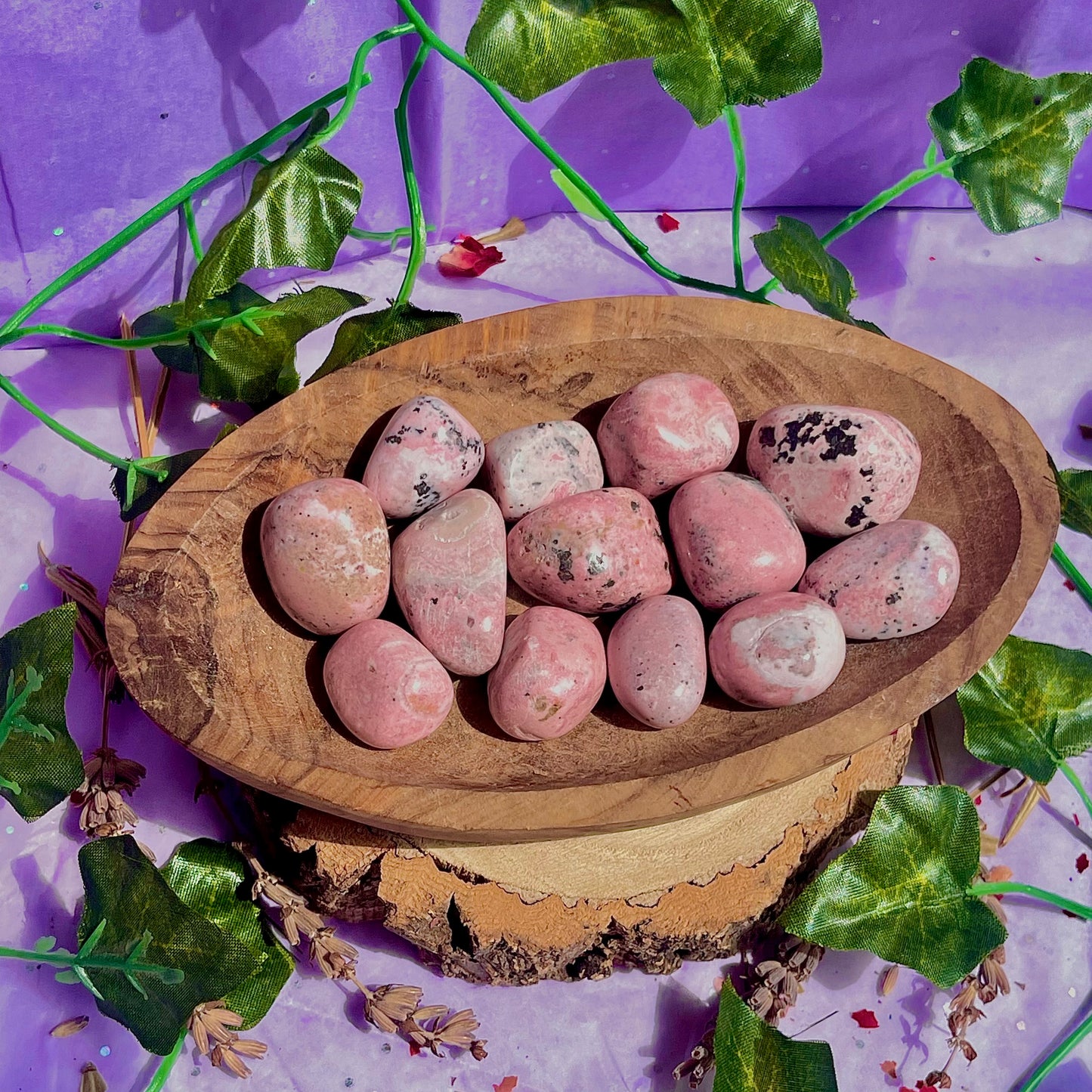 rhodonite tumble
