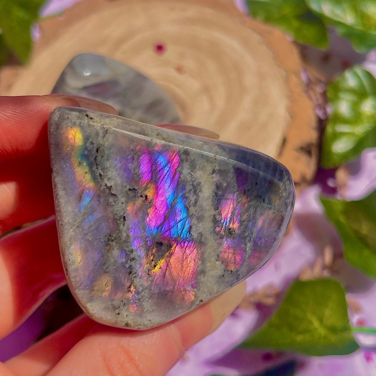 labradorite freeform xs ~ intuitively chosen