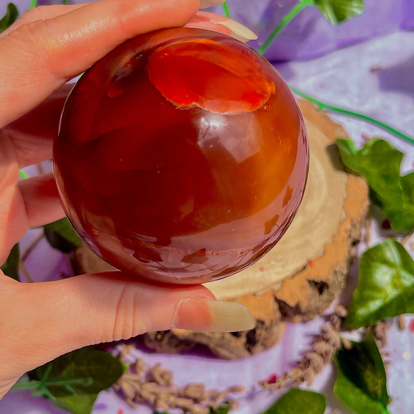 carnelian sphere B