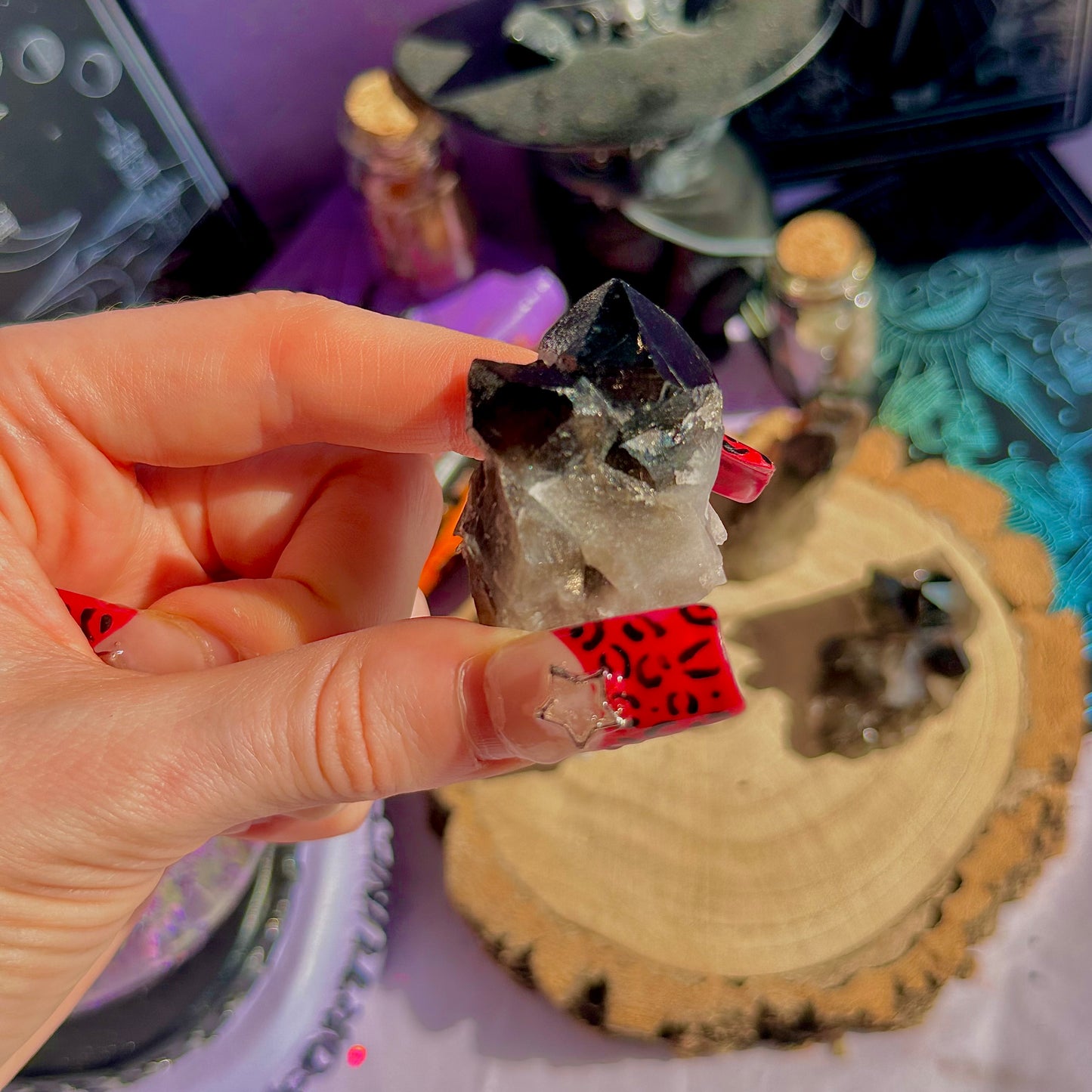 smoky quartz clusters ~ choose your own