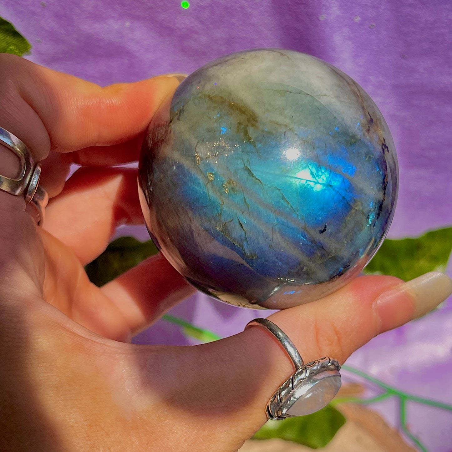 labradorite sphere