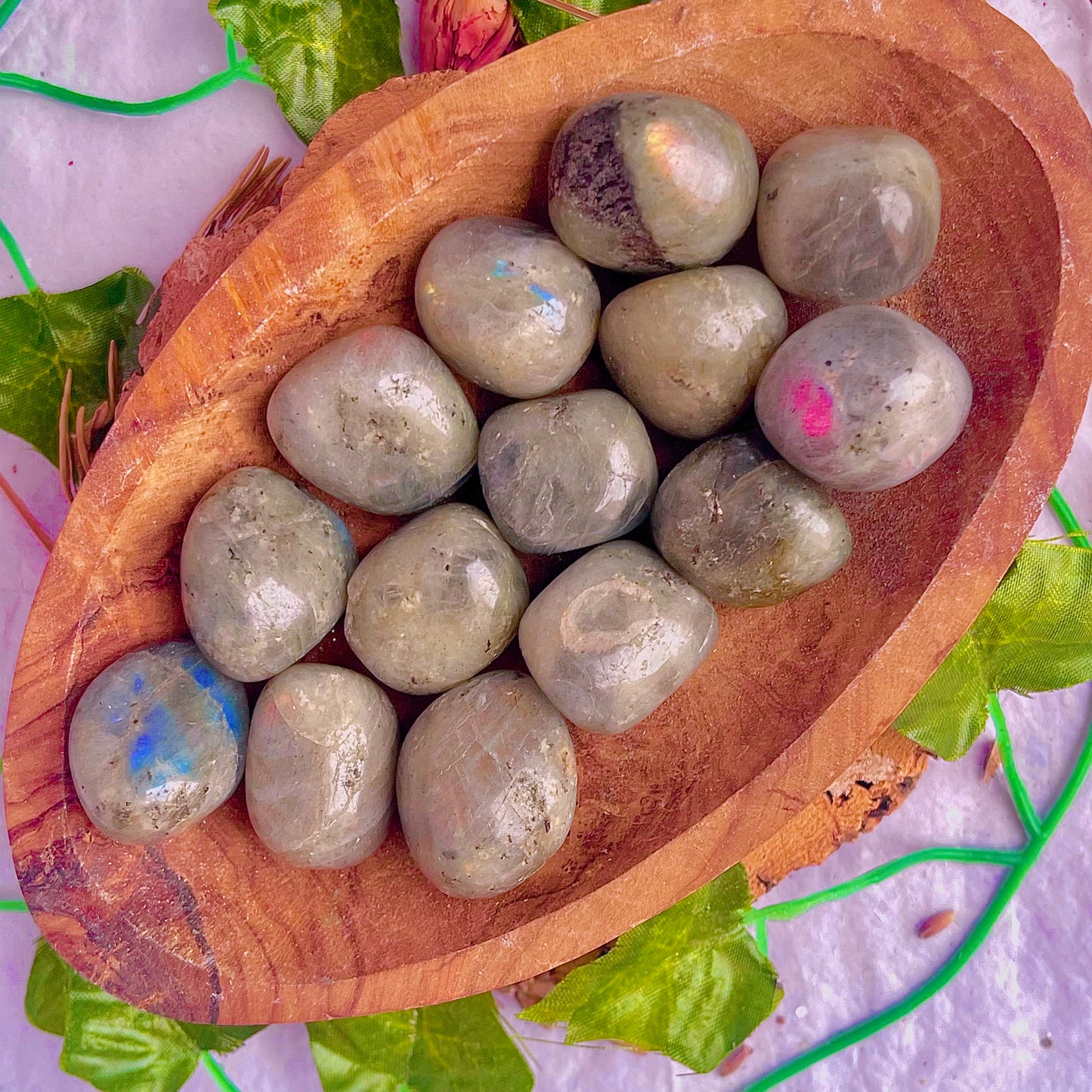 labradorite tumble