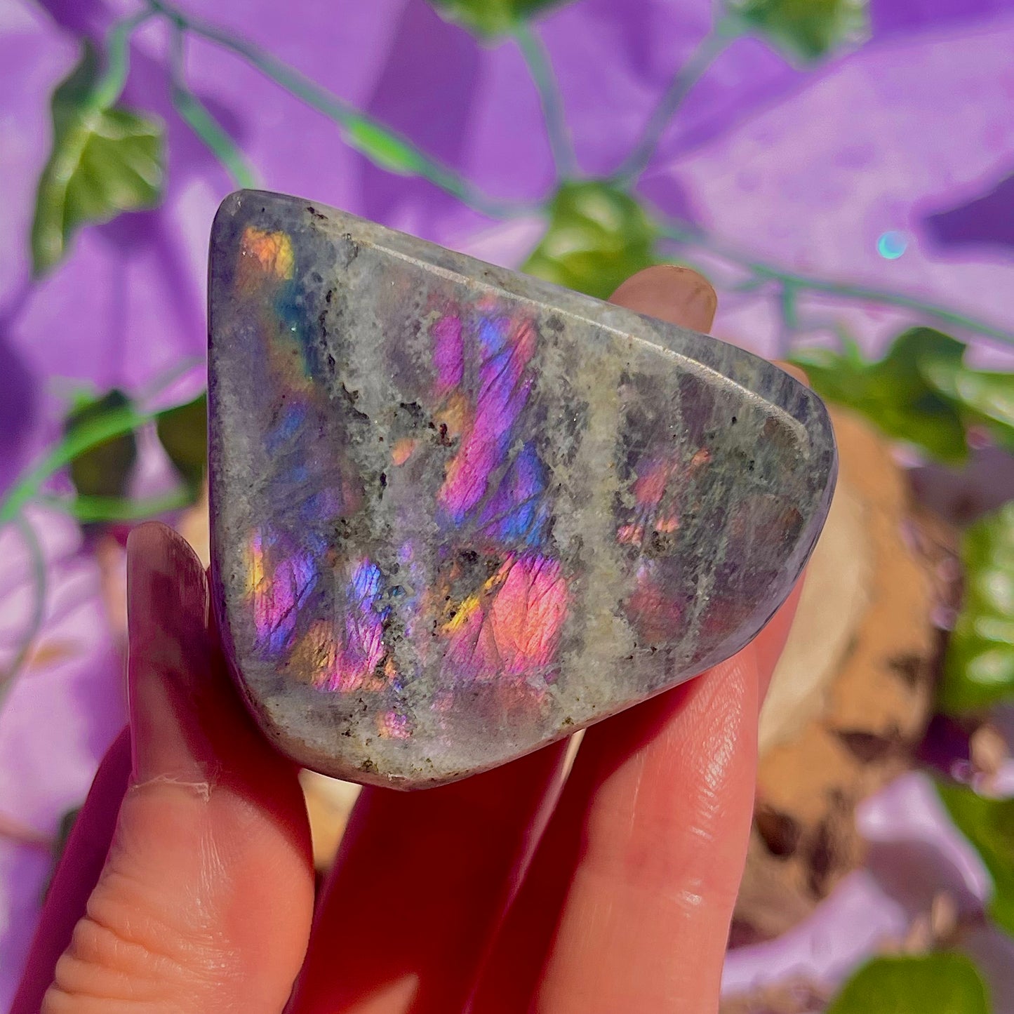 labradorite freeform xs ~ intuitively chosen