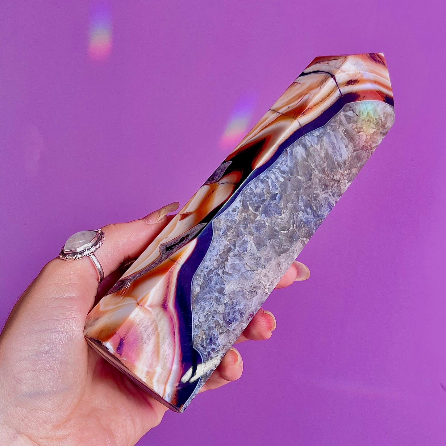 sardonyx agate tower