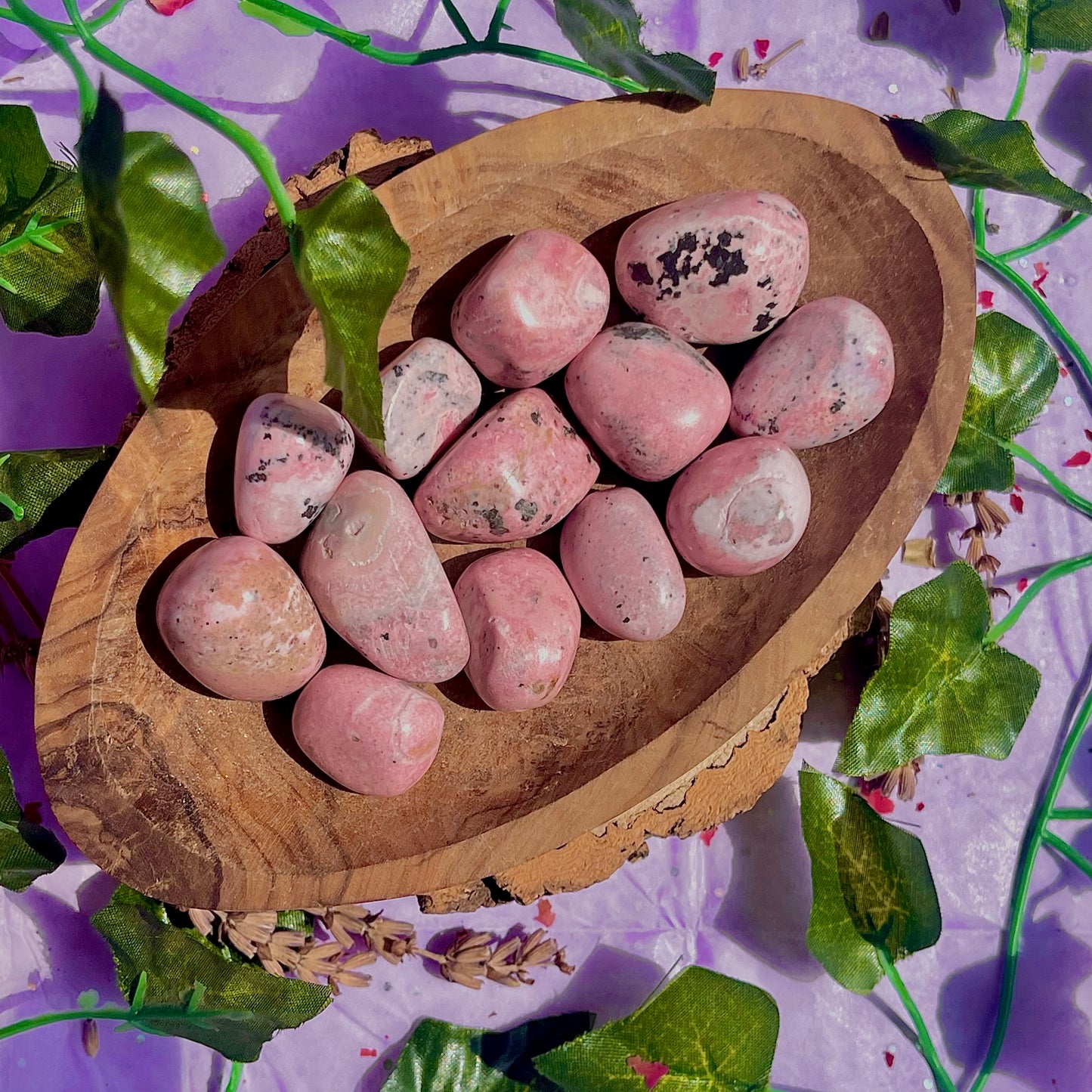 rhodonite tumble