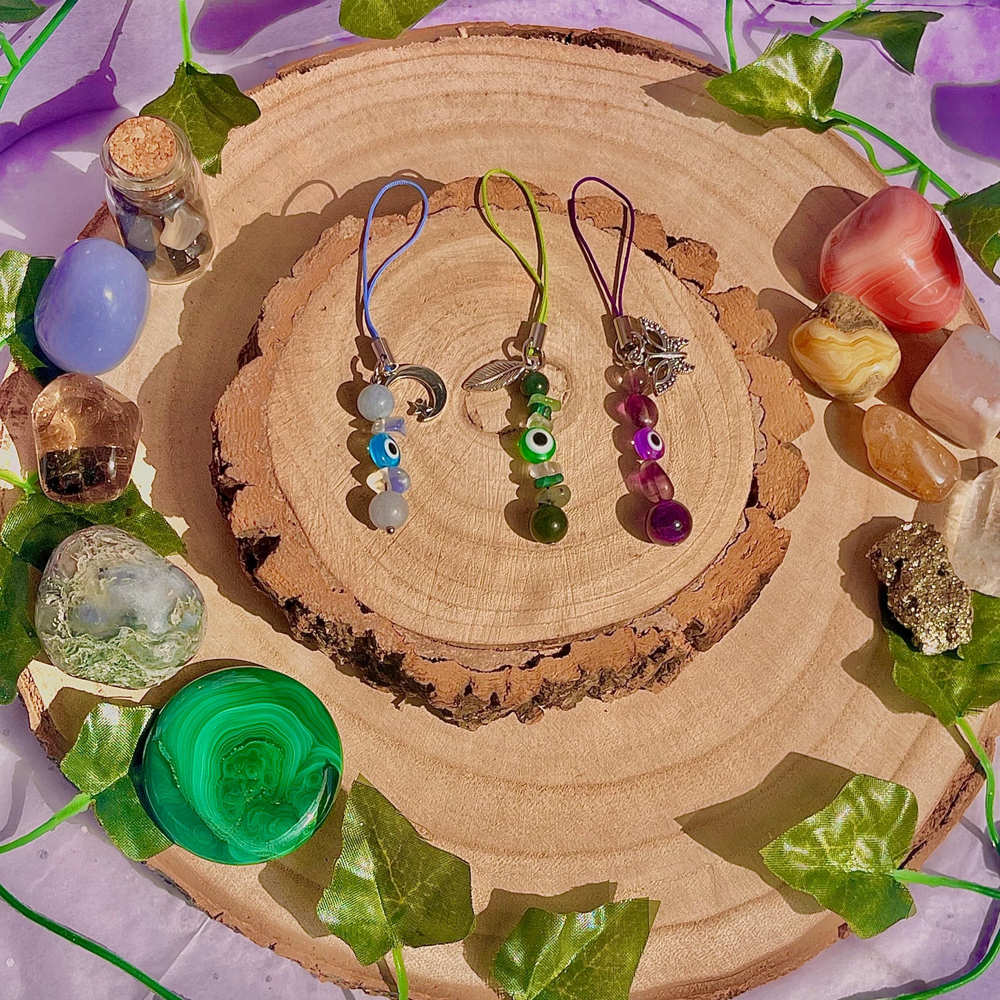 simple phone charms