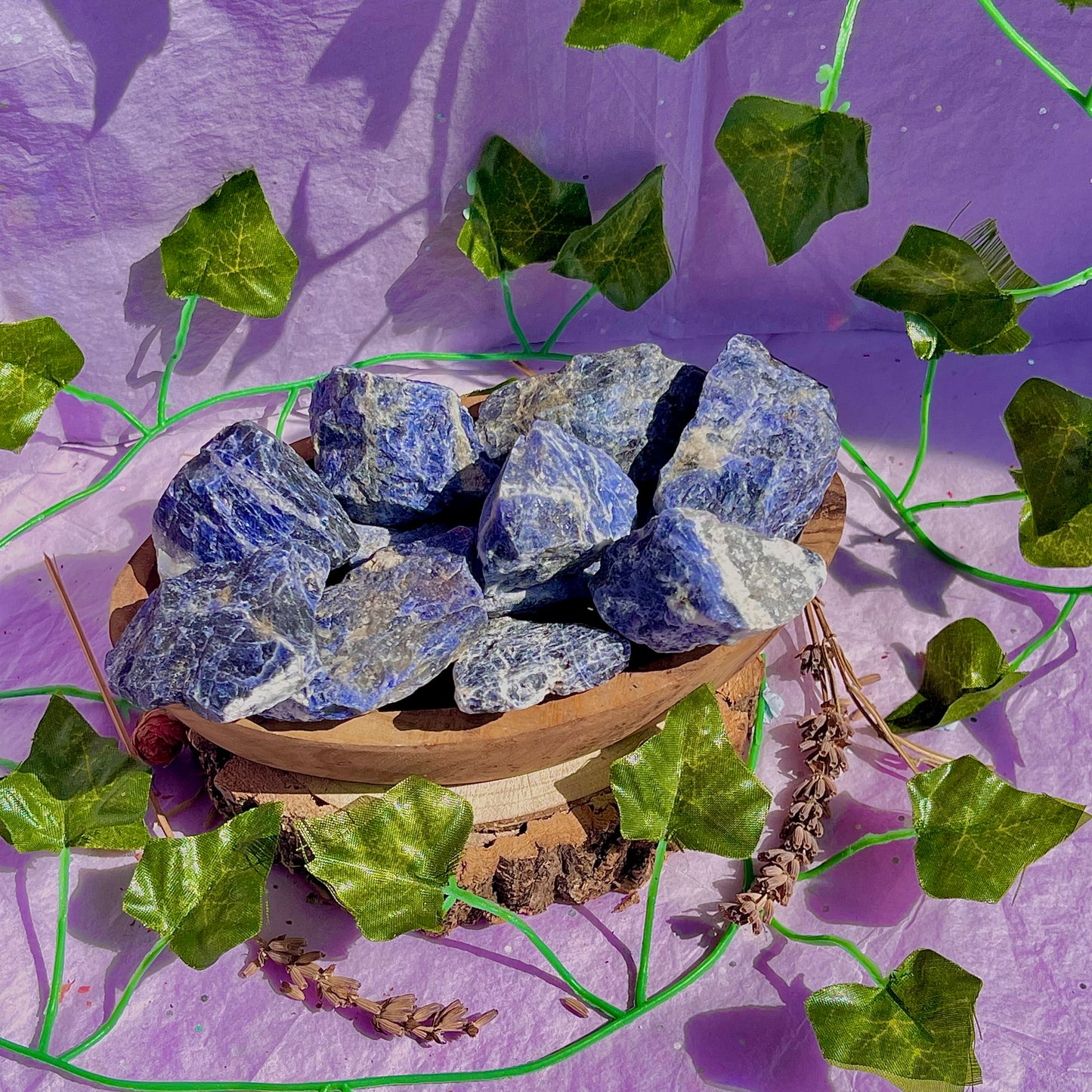 raw/rough sodalite