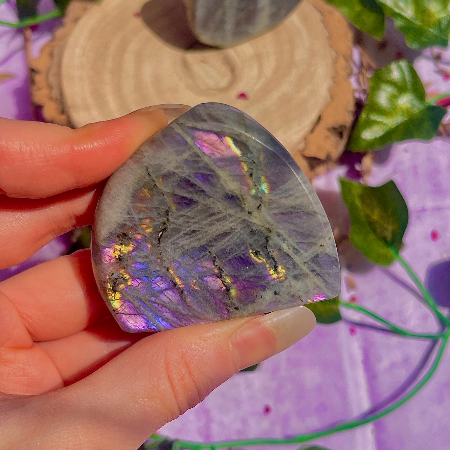 labradorite freeform xs ~ intuitively chosen
