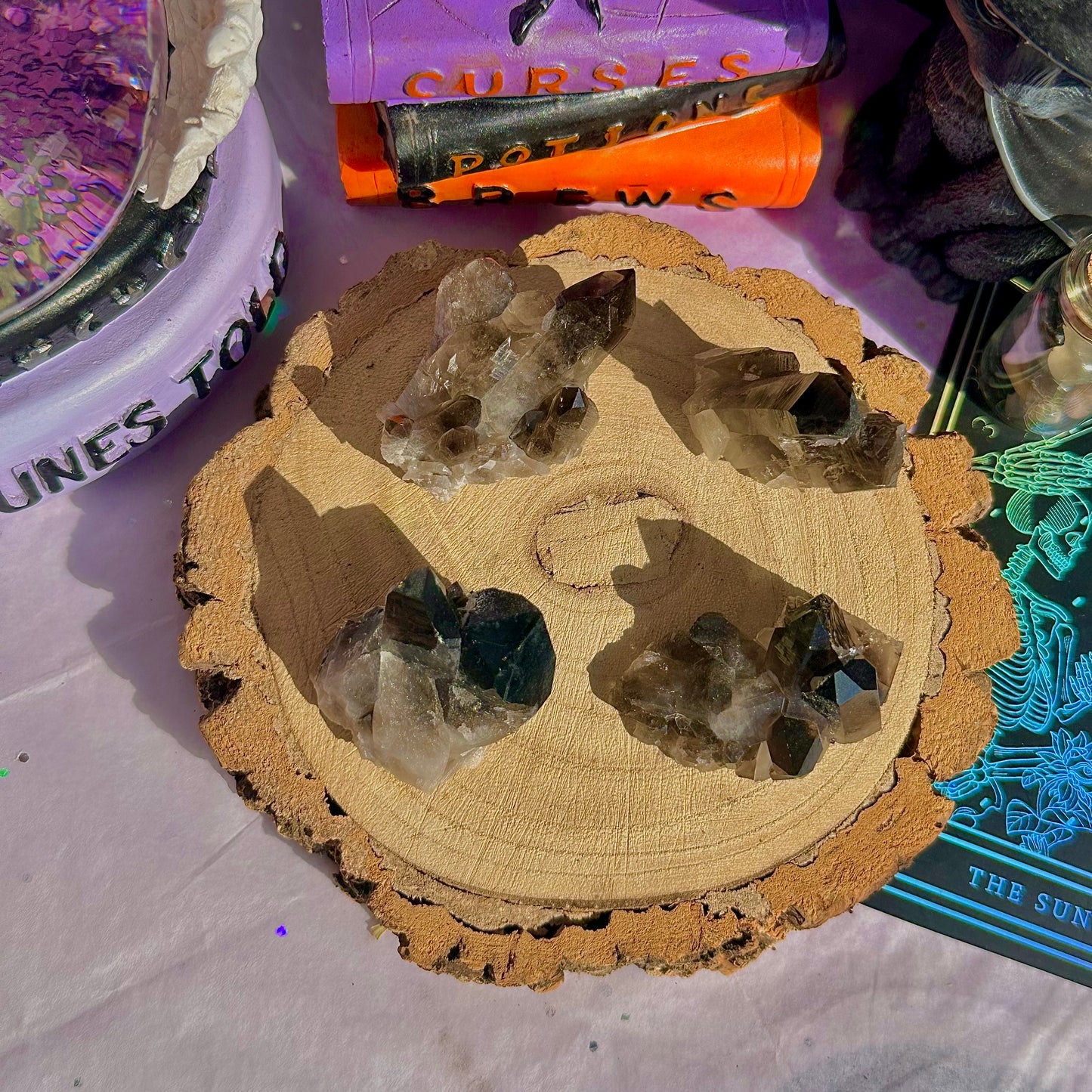 smoky quartz clusters ~ choose your own