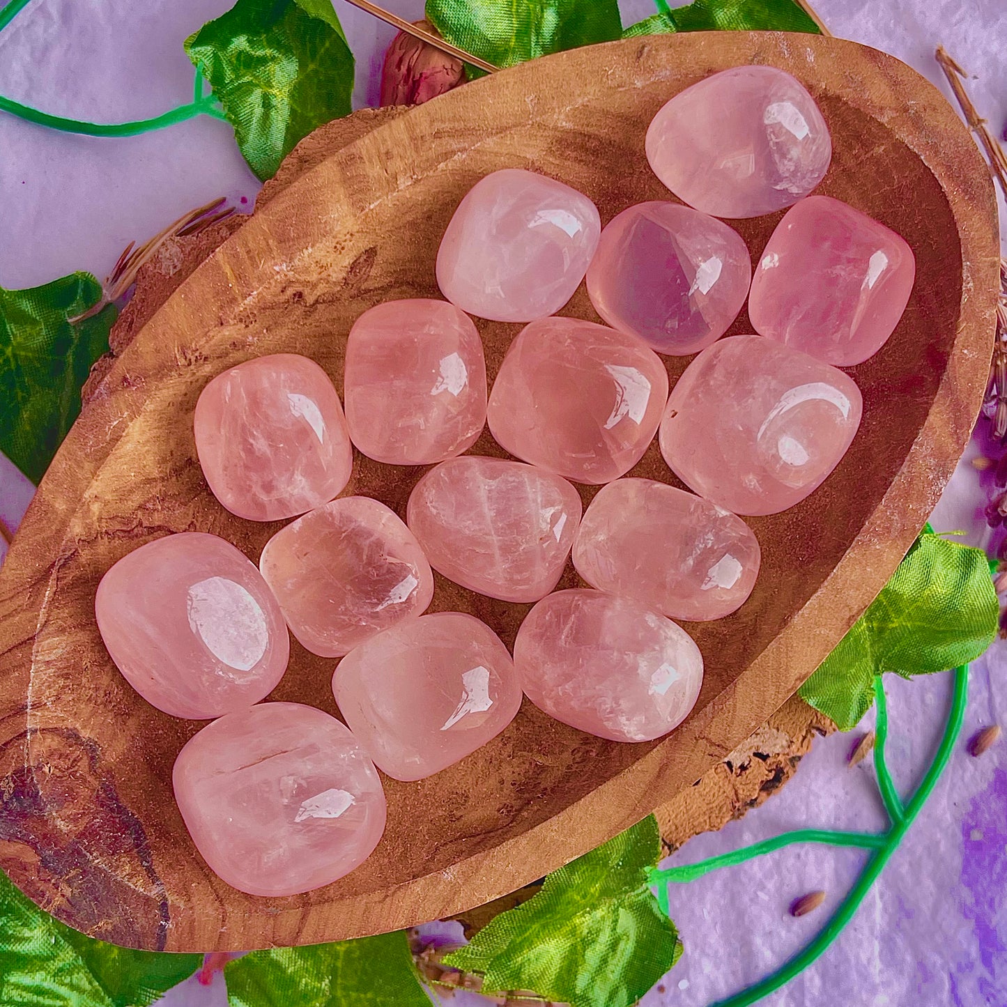 rose quartz tumble