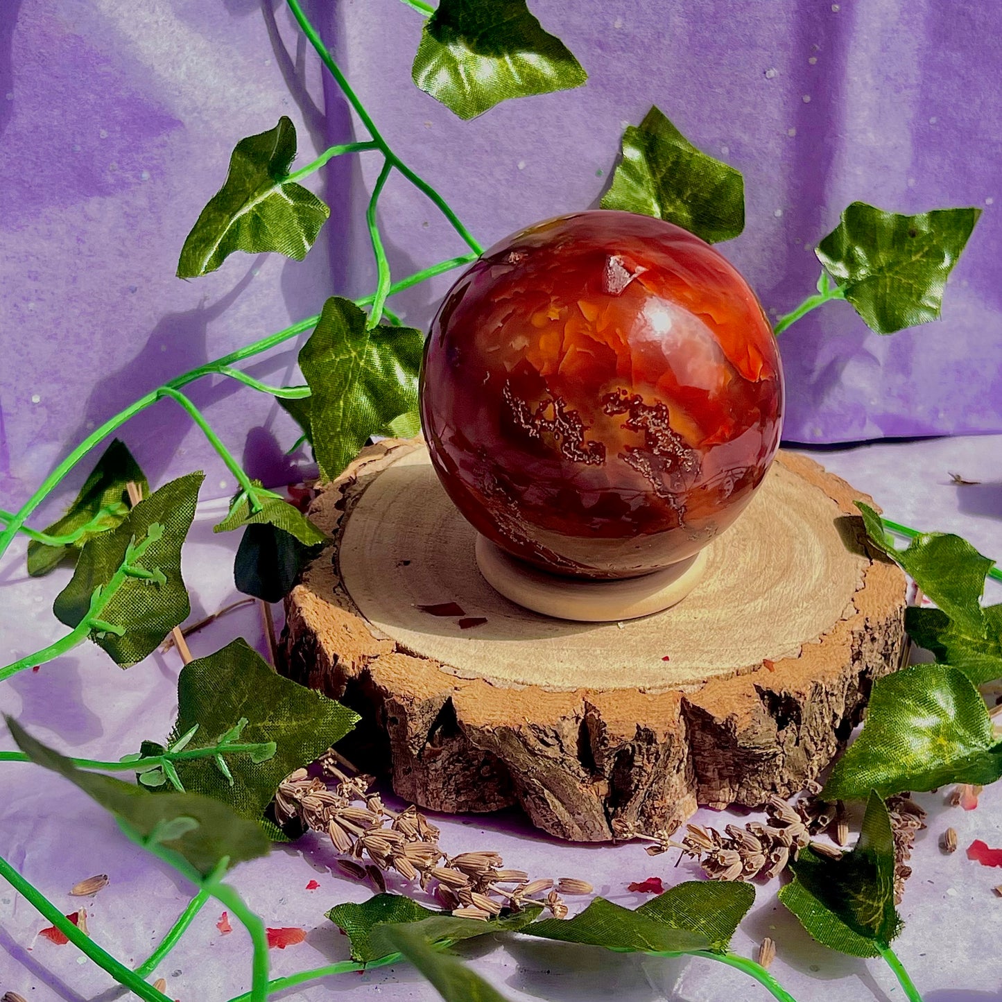 carnelian sphere A