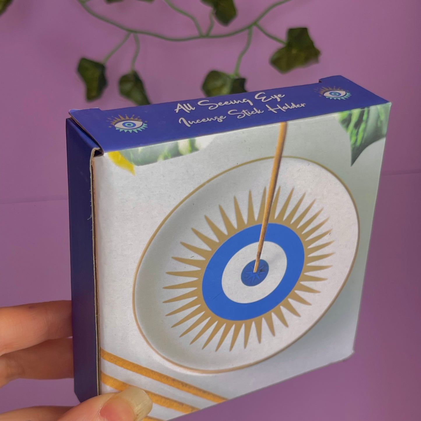 all seeing eye incense holder
