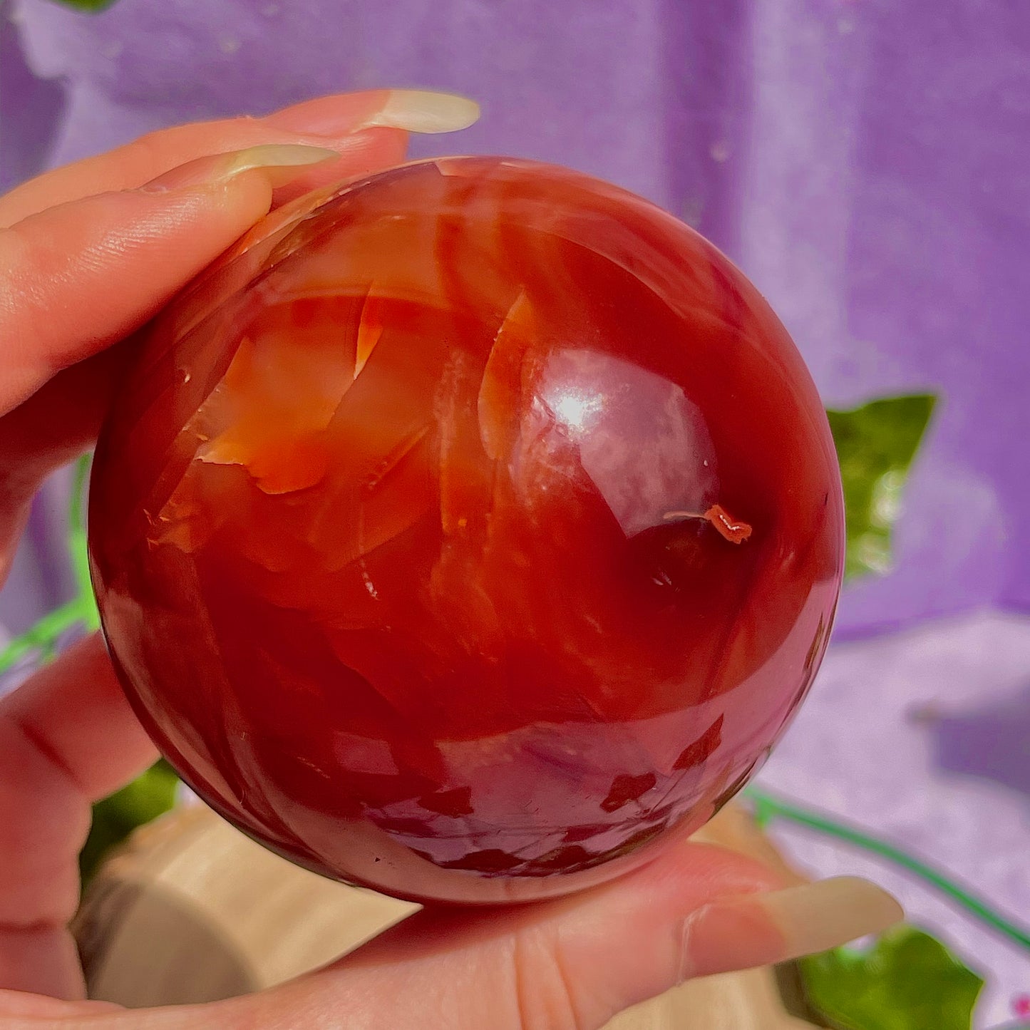 carnelian sphere B