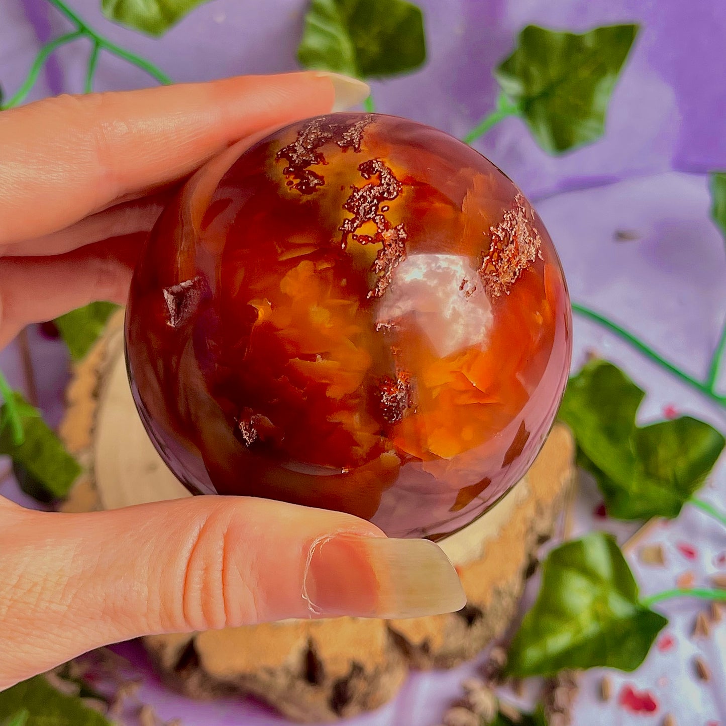 carnelian sphere A