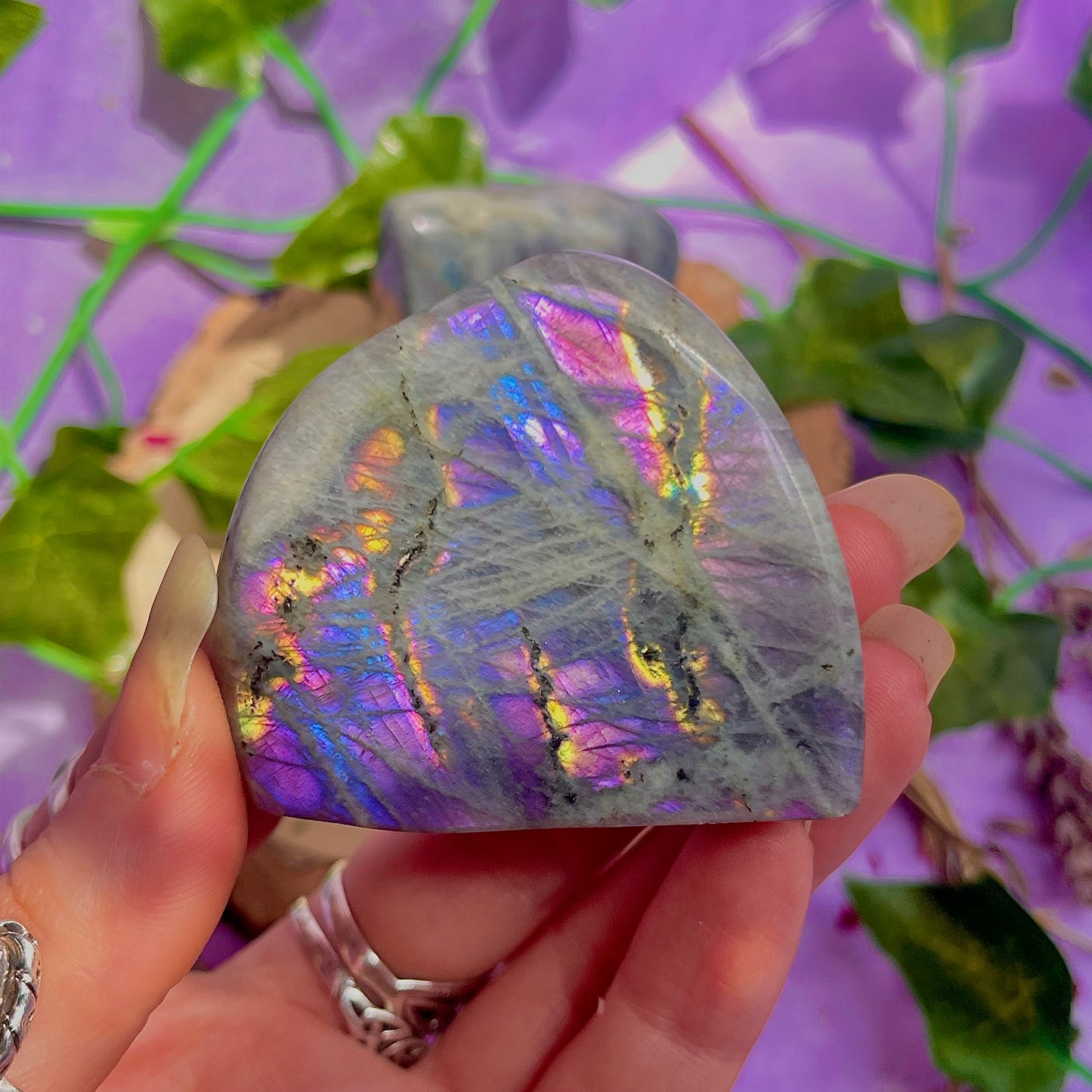labradorite freeform xs ~ intuitively chosen