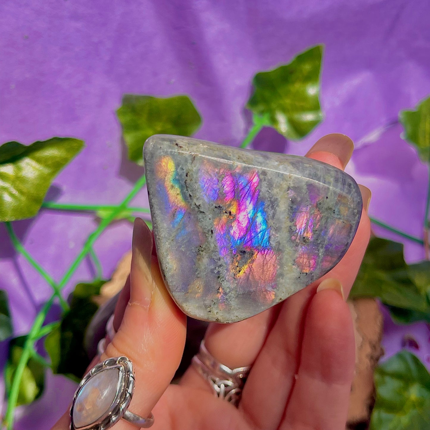 labradorite freeform xs ~ intuitively chosen