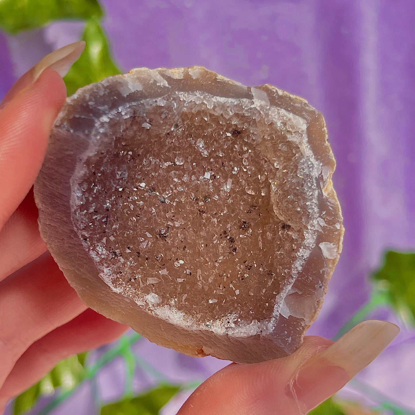 druzy agate geodes C1-5