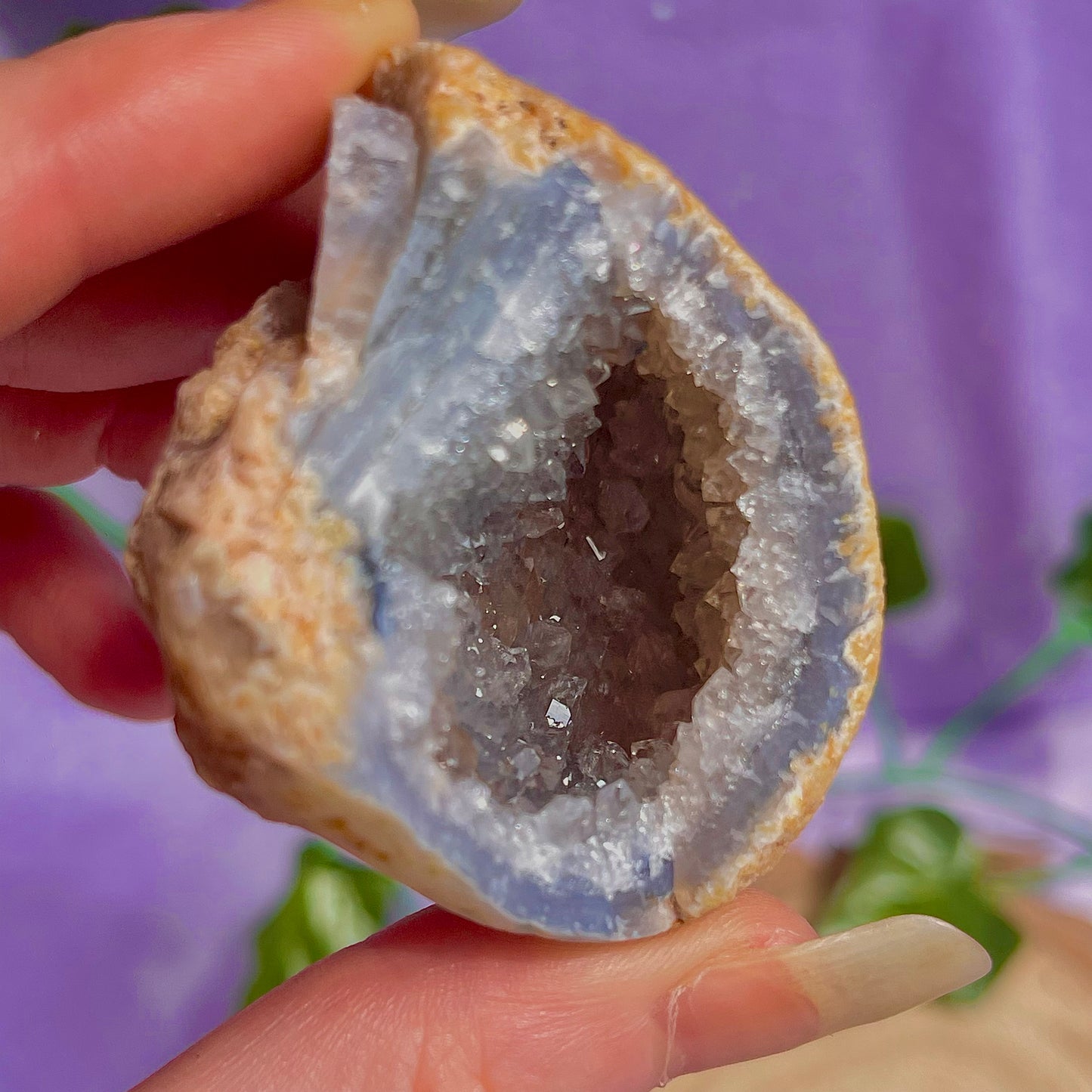 druzy agate geodes A1-5