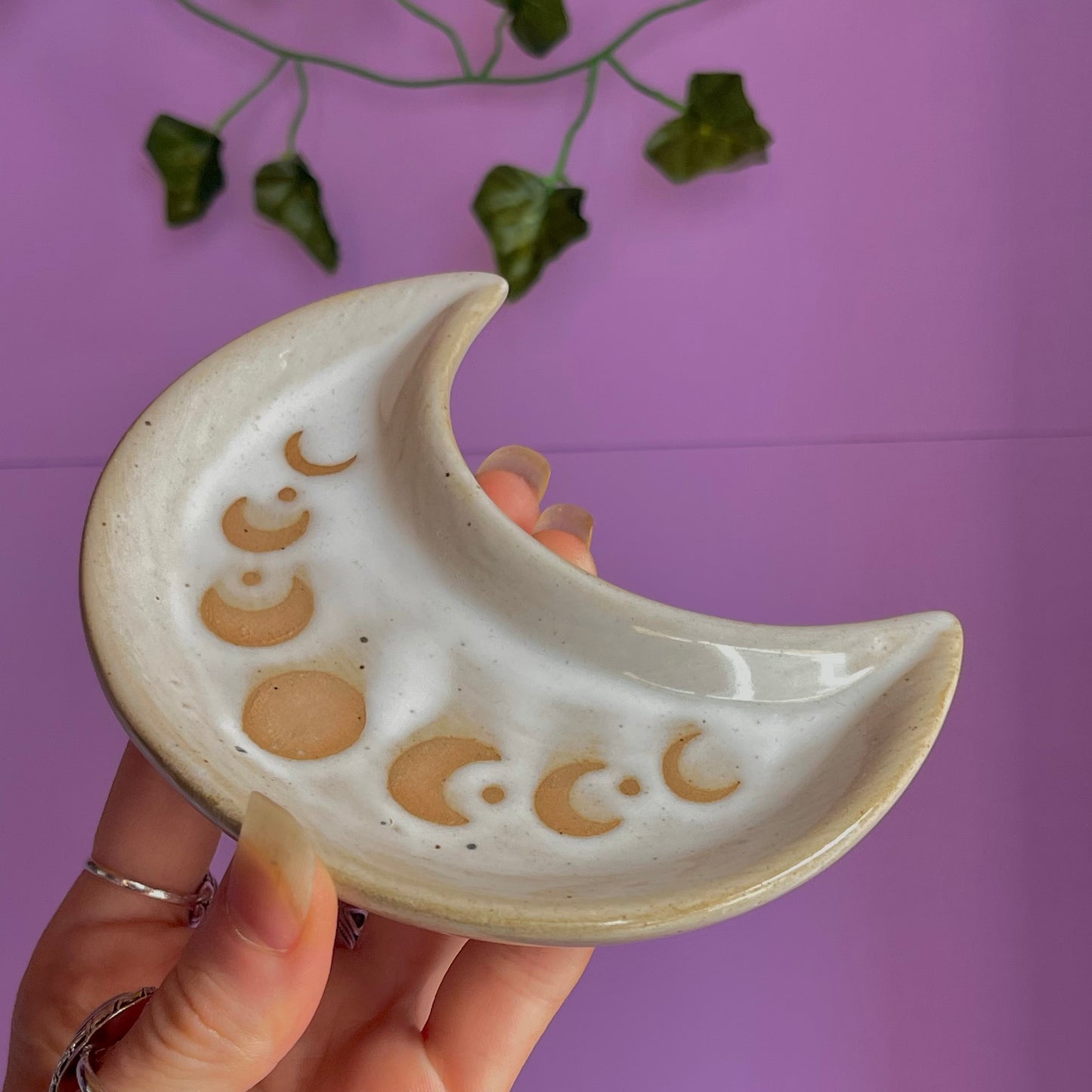 moon phase trinket dish
