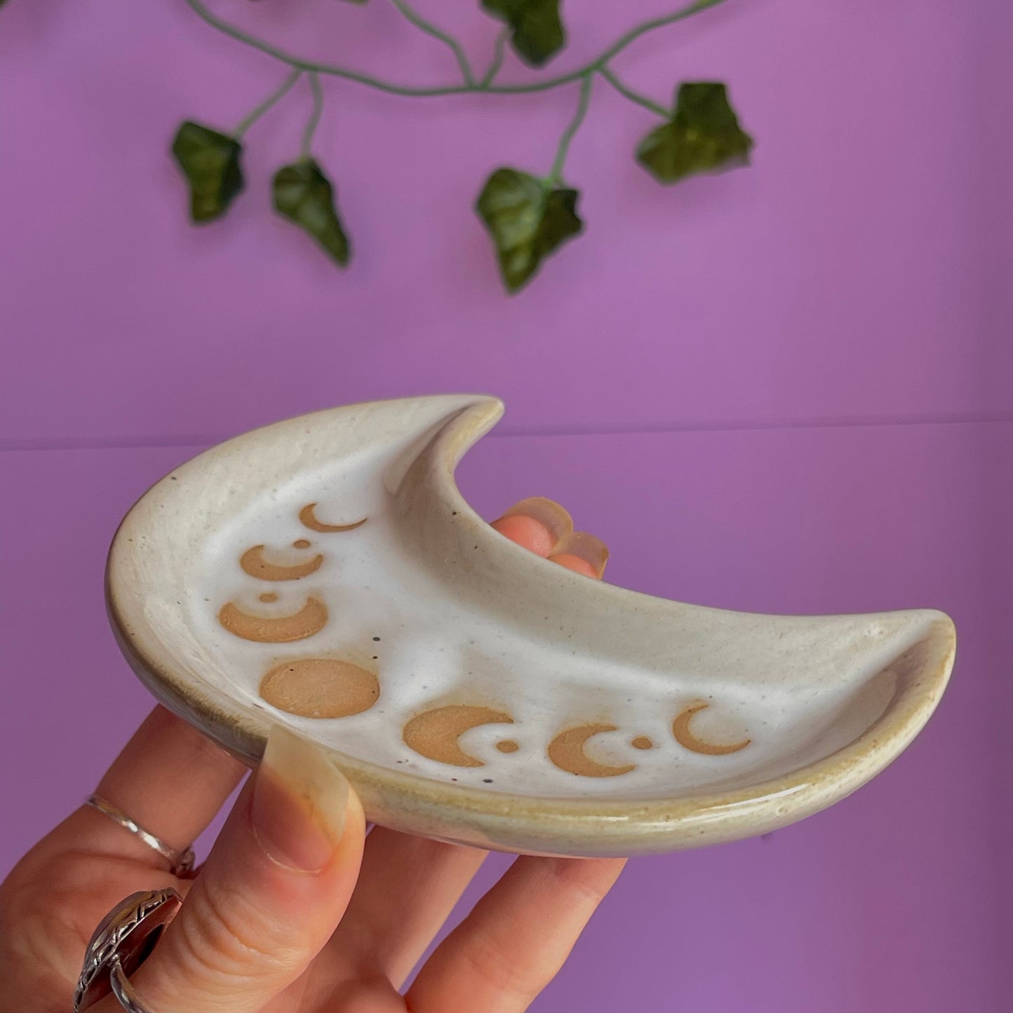 moon phase trinket dish