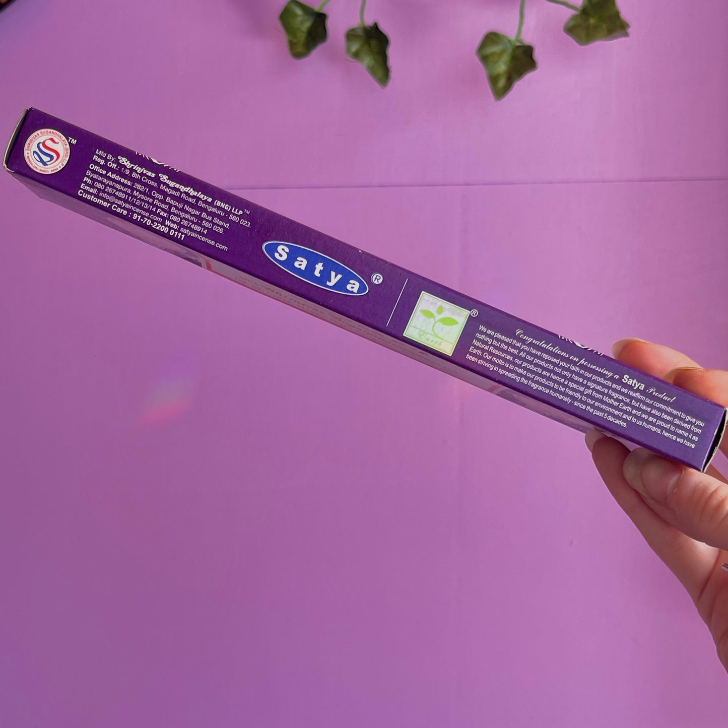satya rosemary incense