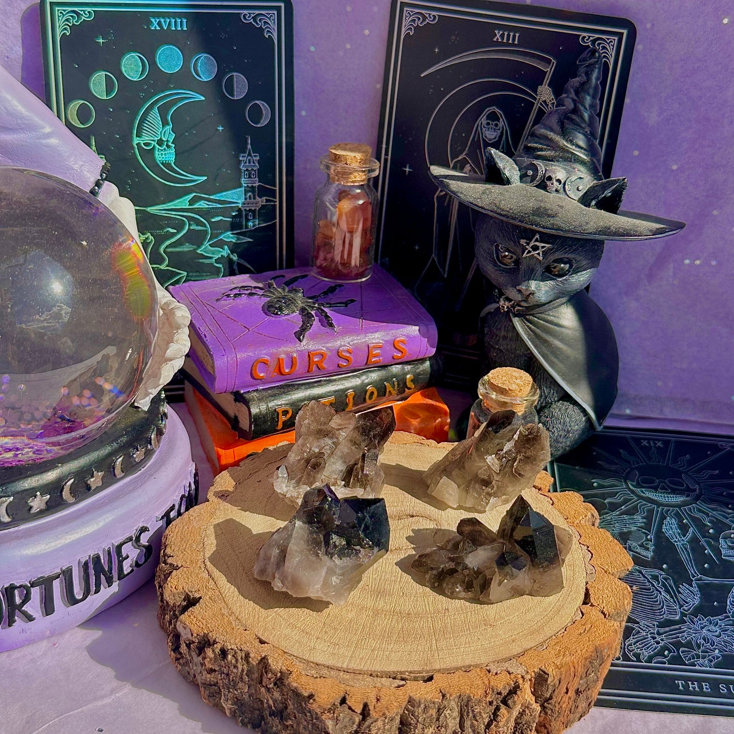 smoky quartz clusters ~ choose your own