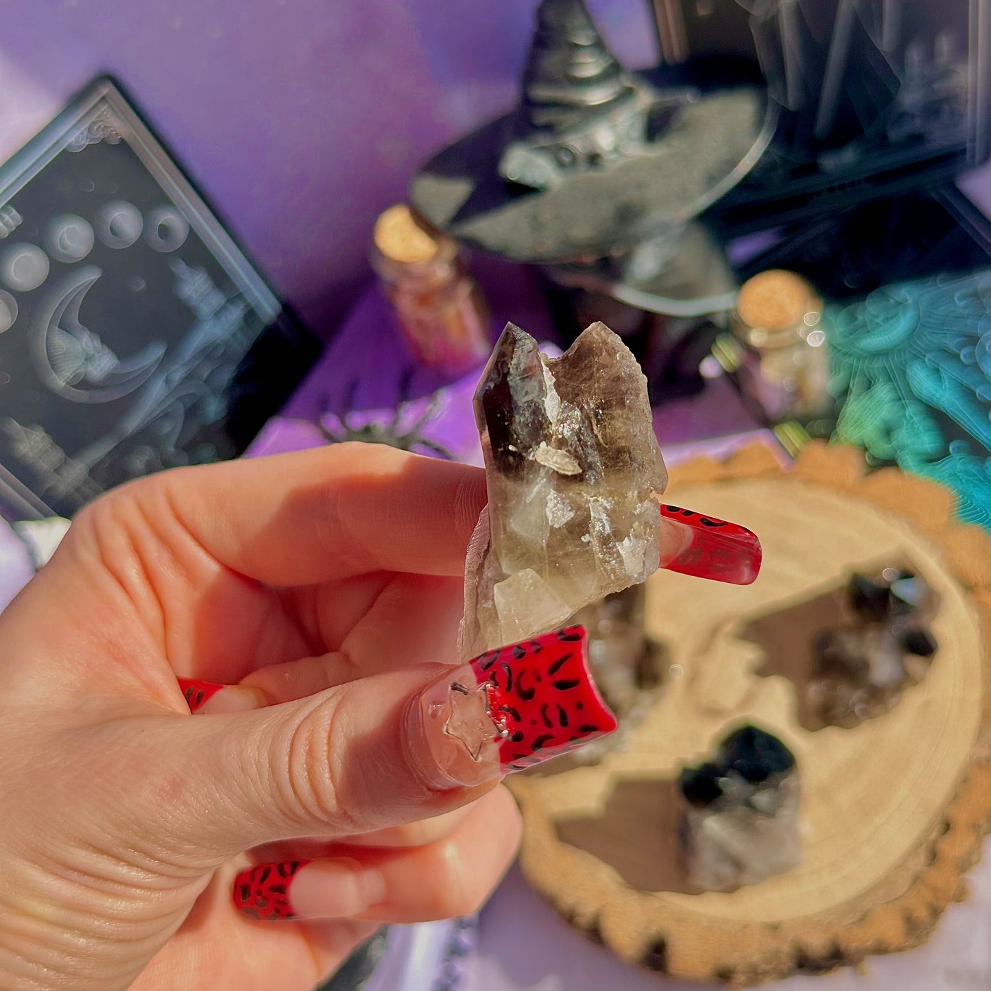 smoky quartz clusters ~ choose your own