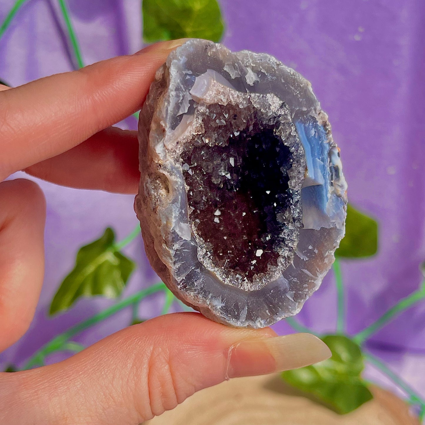 druzy agate geodes E1-3