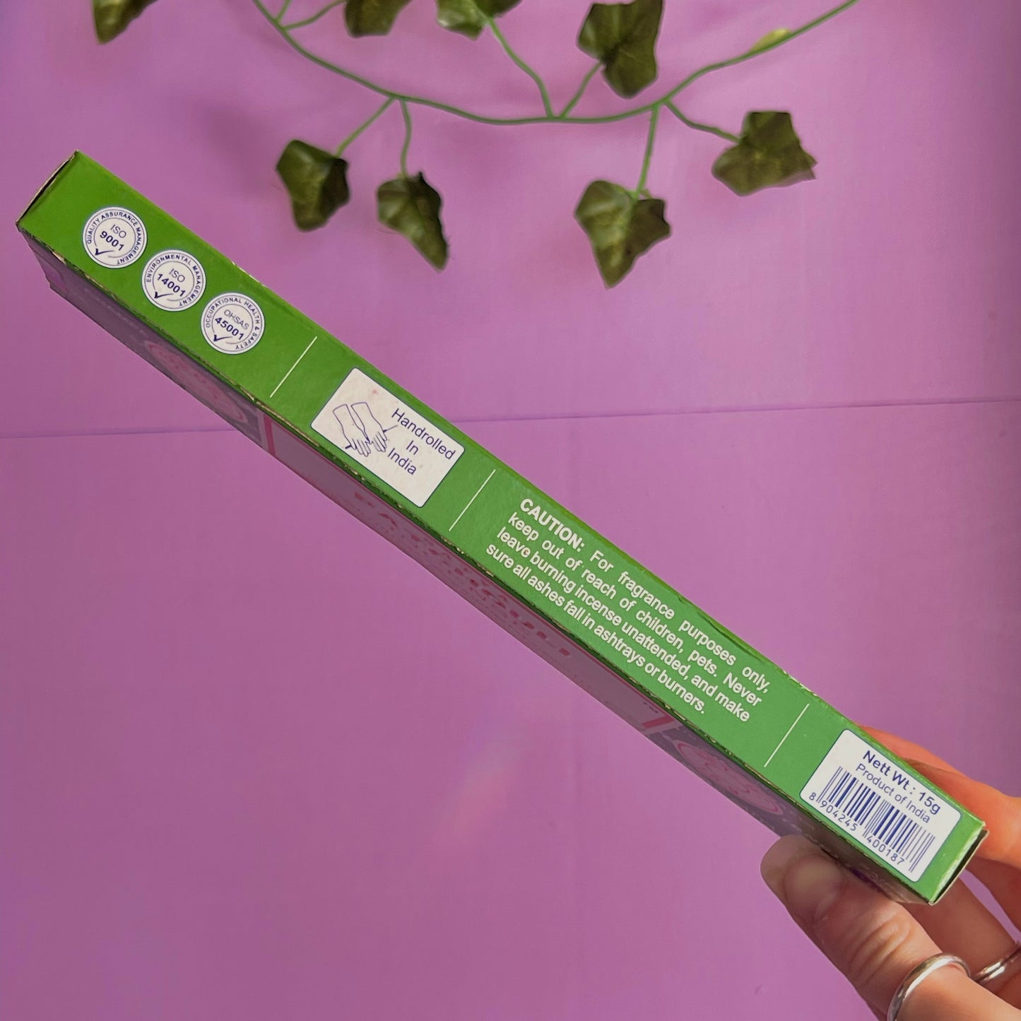 satya patchouli incense