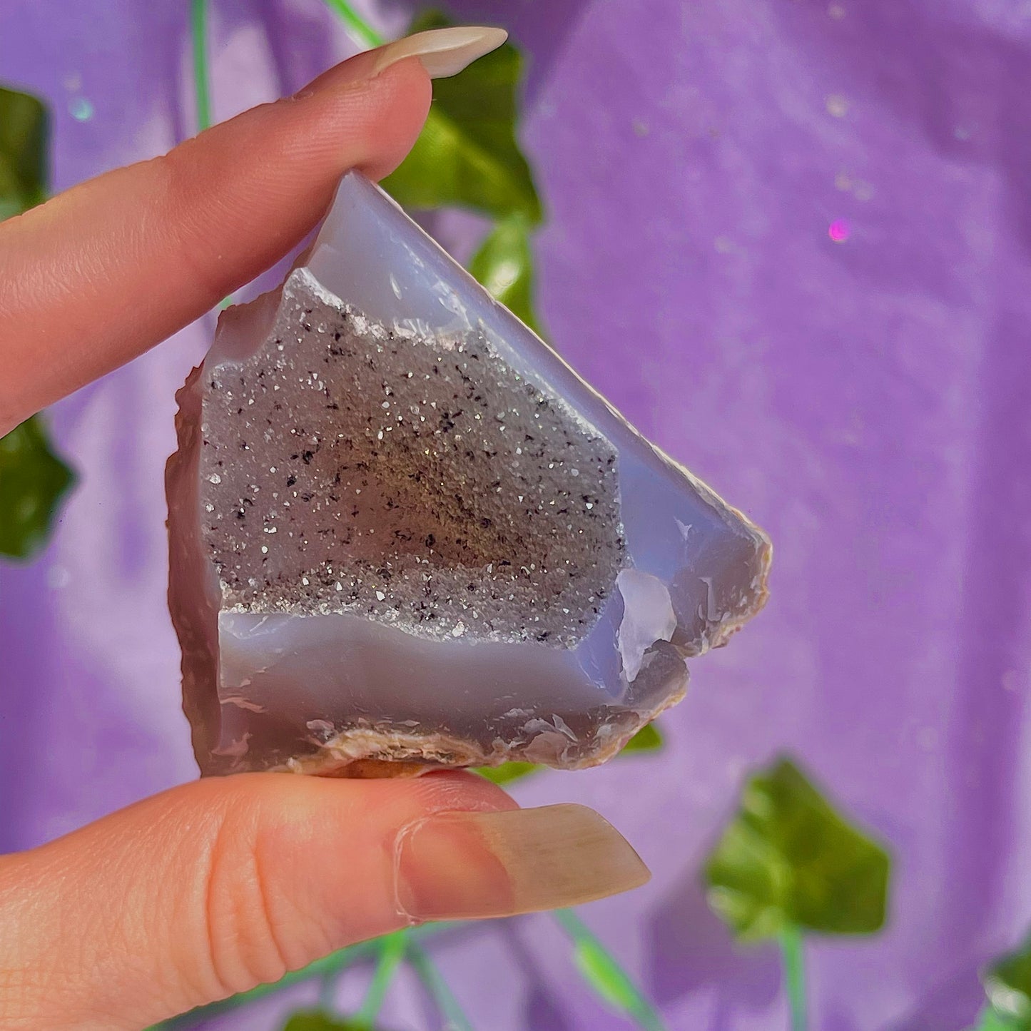 druzy agate geodes D1-5