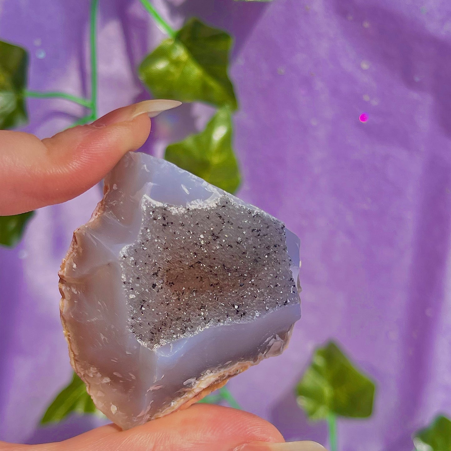 druzy agate geodes D1-5