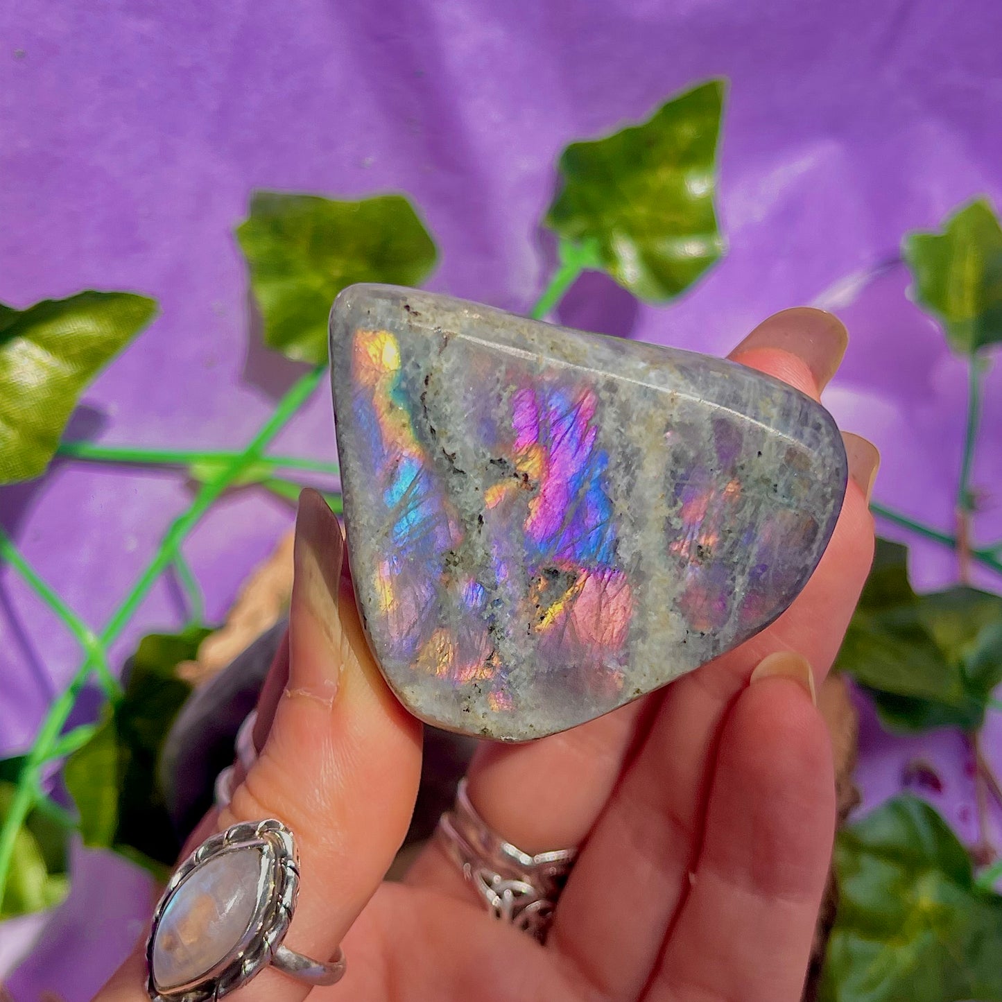 labradorite freeform xs ~ intuitively chosen