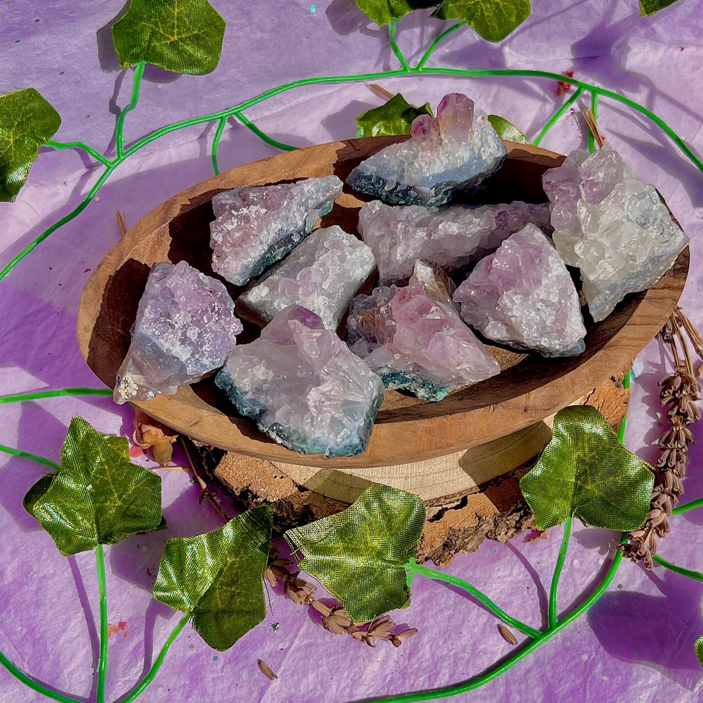 raw/rough amethyst clusters mini (xxs, xs, s)