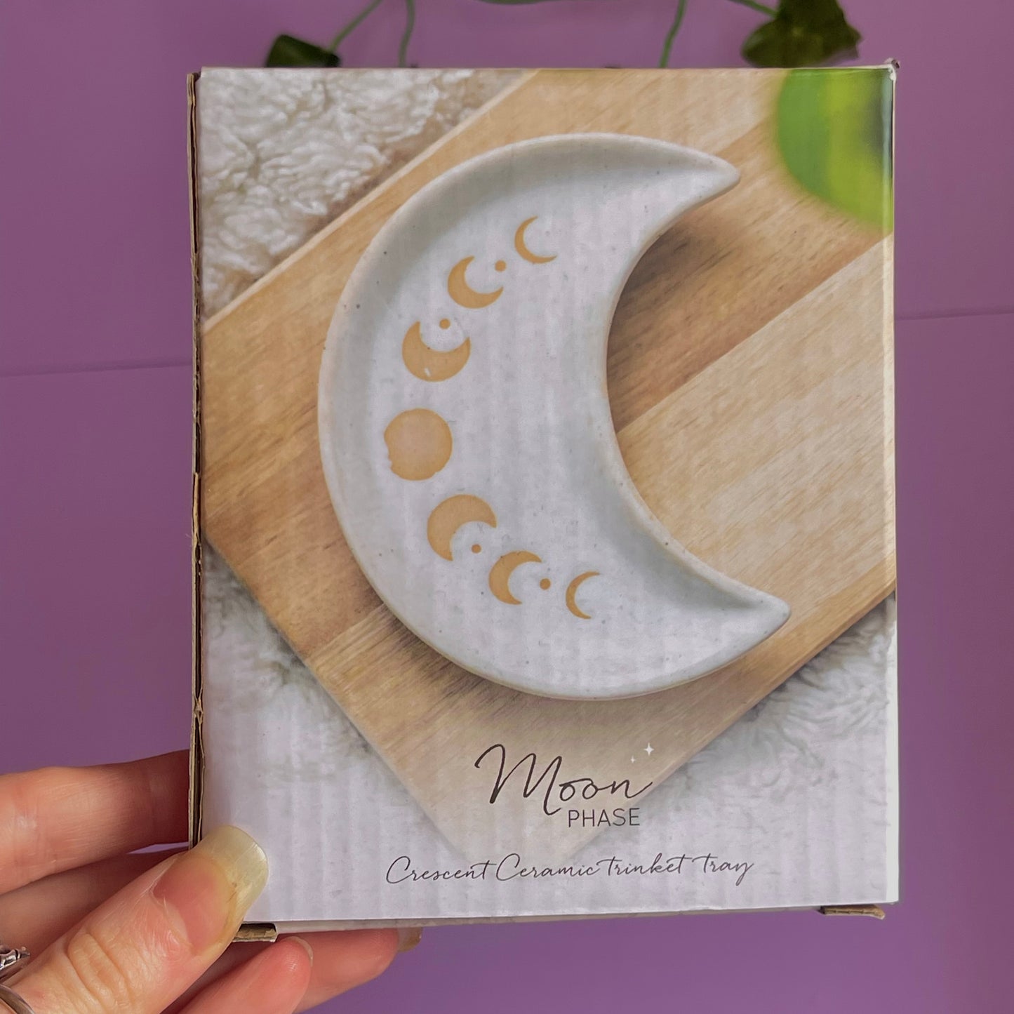 moon phase trinket dish