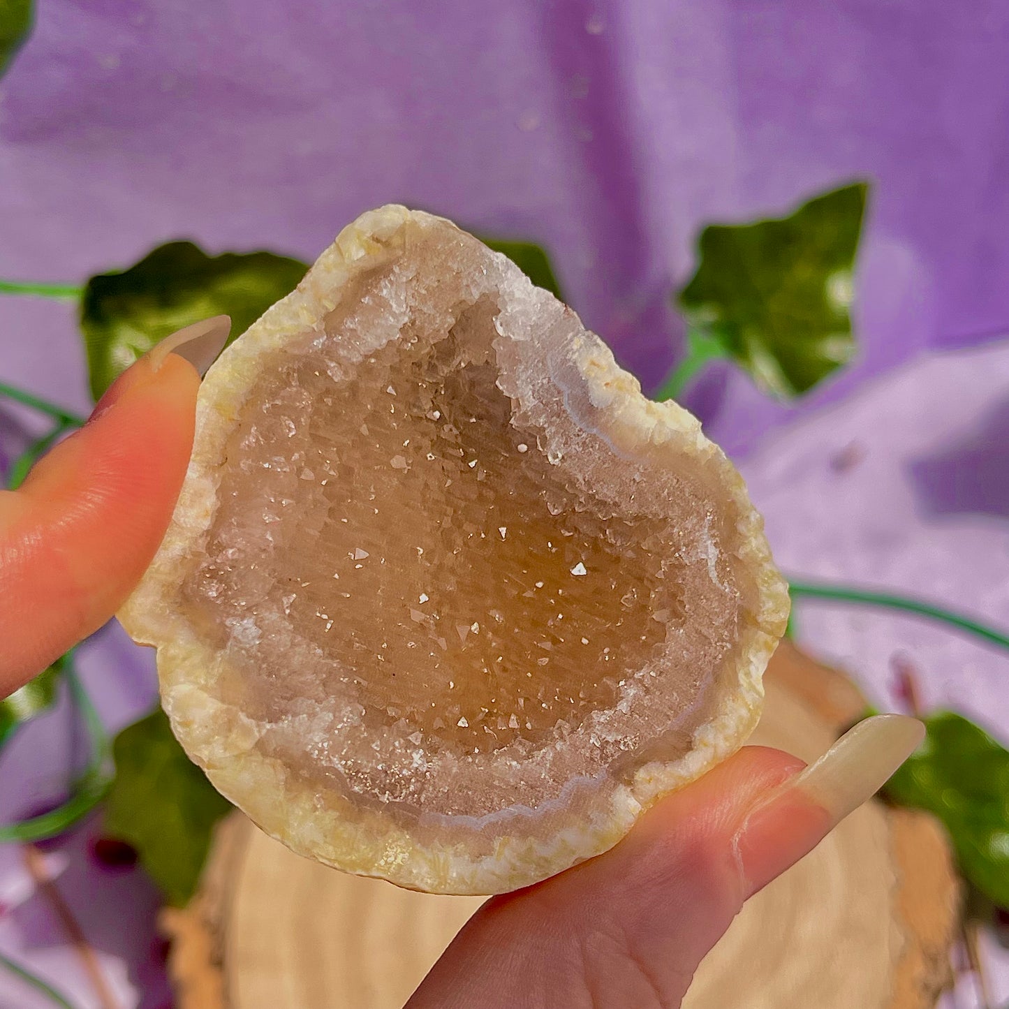 druzy agate geodes A1-5