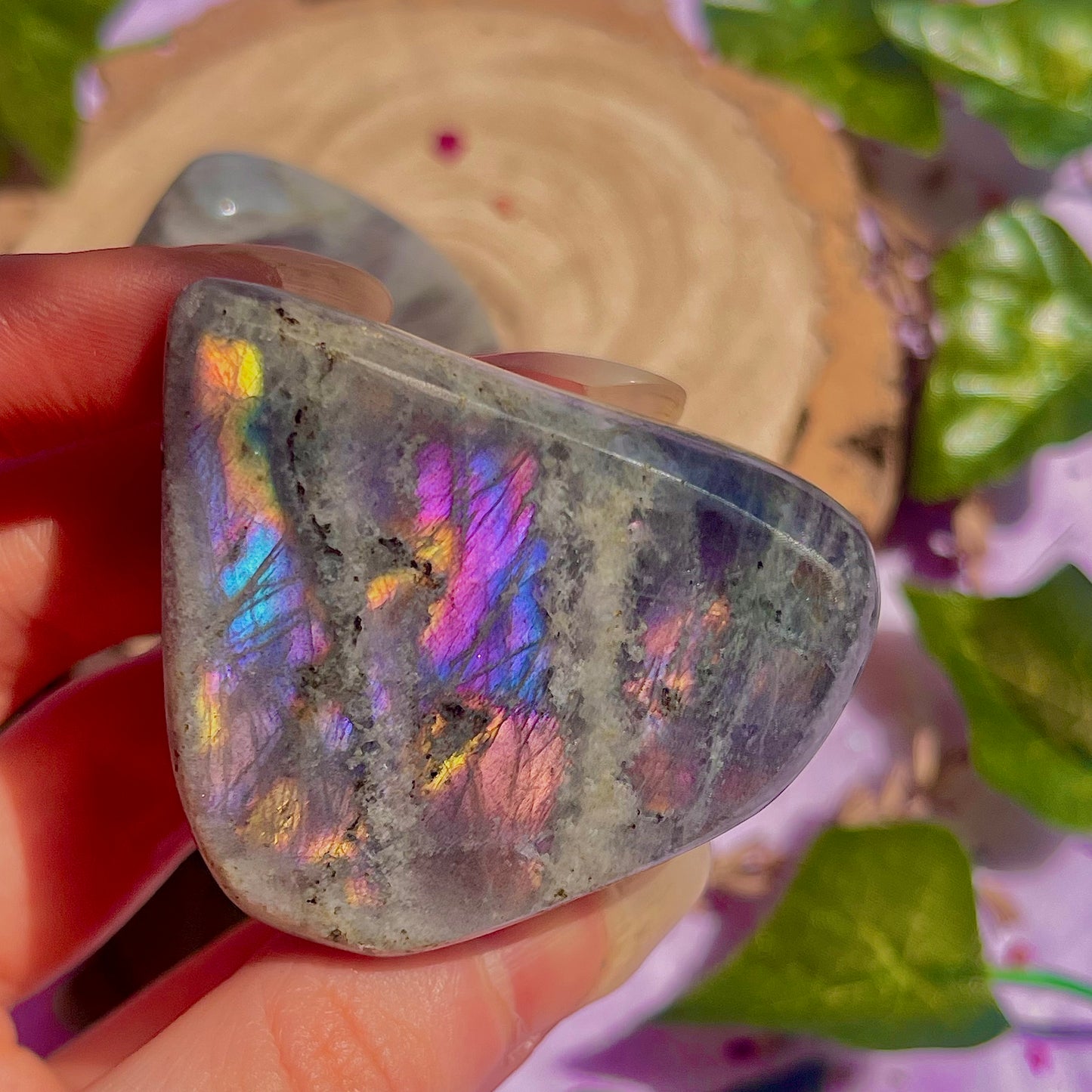 labradorite freeform xs ~ intuitively chosen