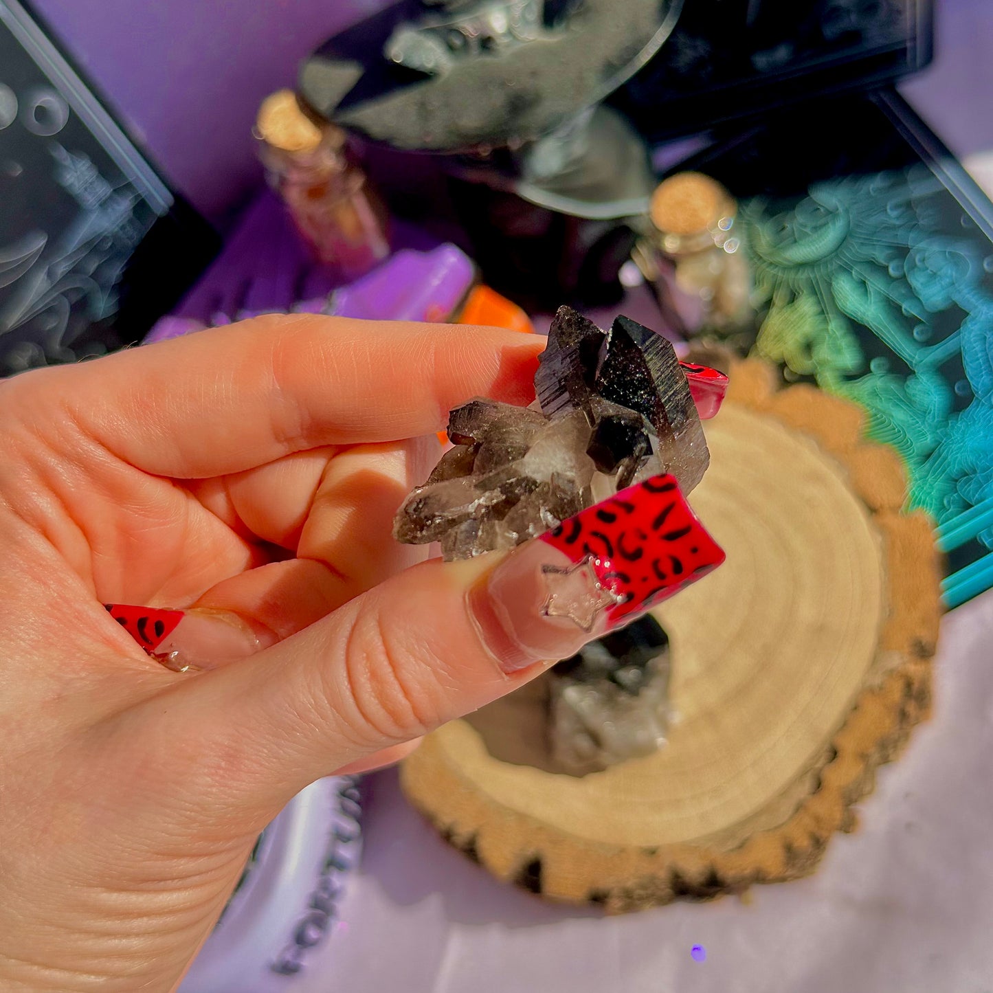 smoky quartz clusters ~ choose your own